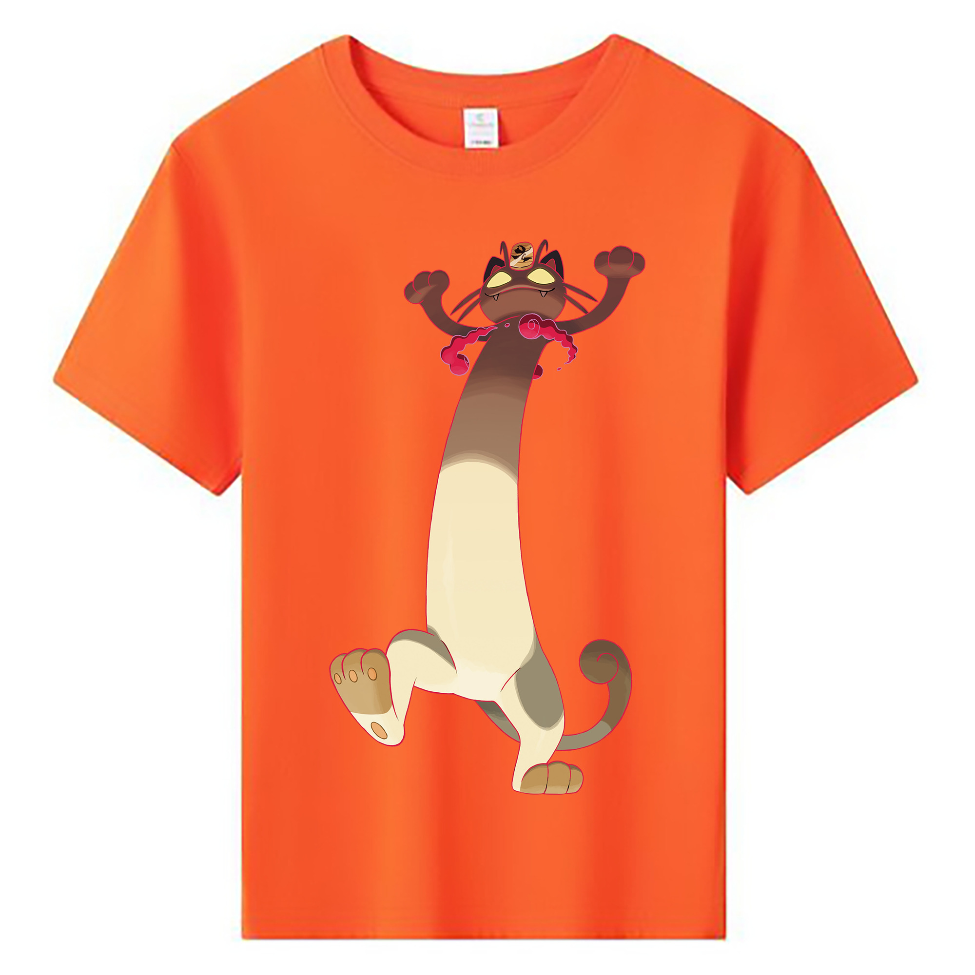 （画像用） ポケットモンスター Pokémon 綿100％キッズTシャツ（フロントプリント）