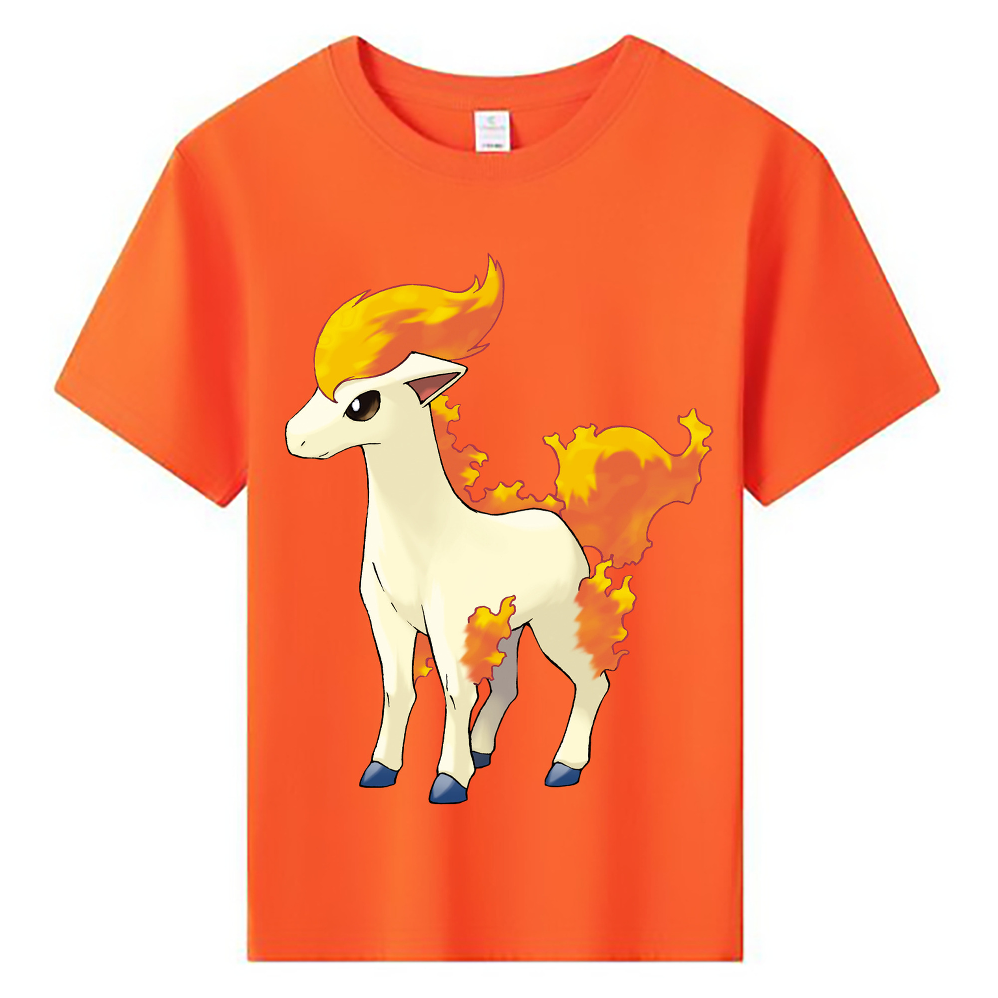 （画像用） ポケットモンスター Pokémon 綿100％キッズTシャツ（フロントプリント）