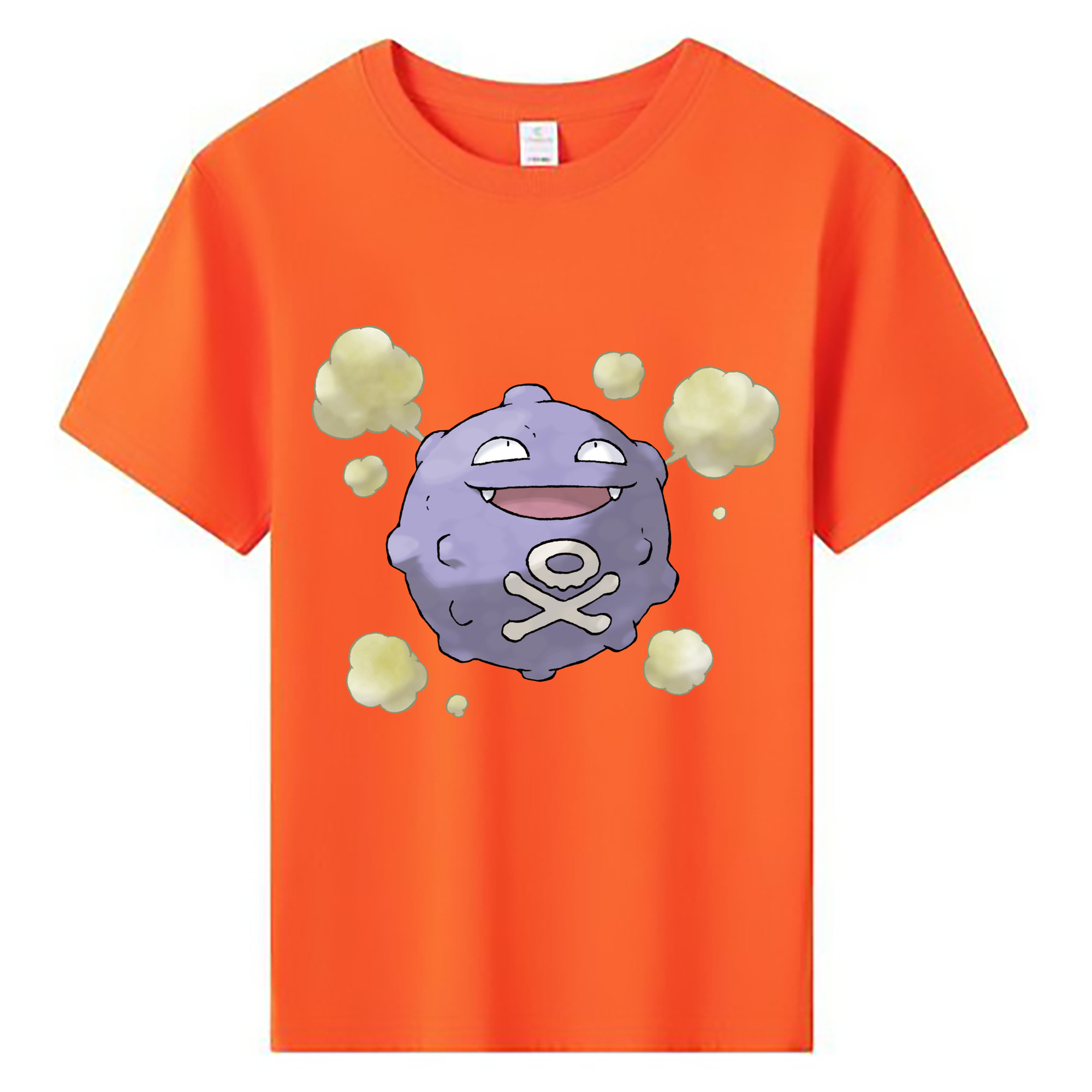 （画像用） ポケットモンスター Pokémon 綿100％キッズTシャツ（フロントプリント）