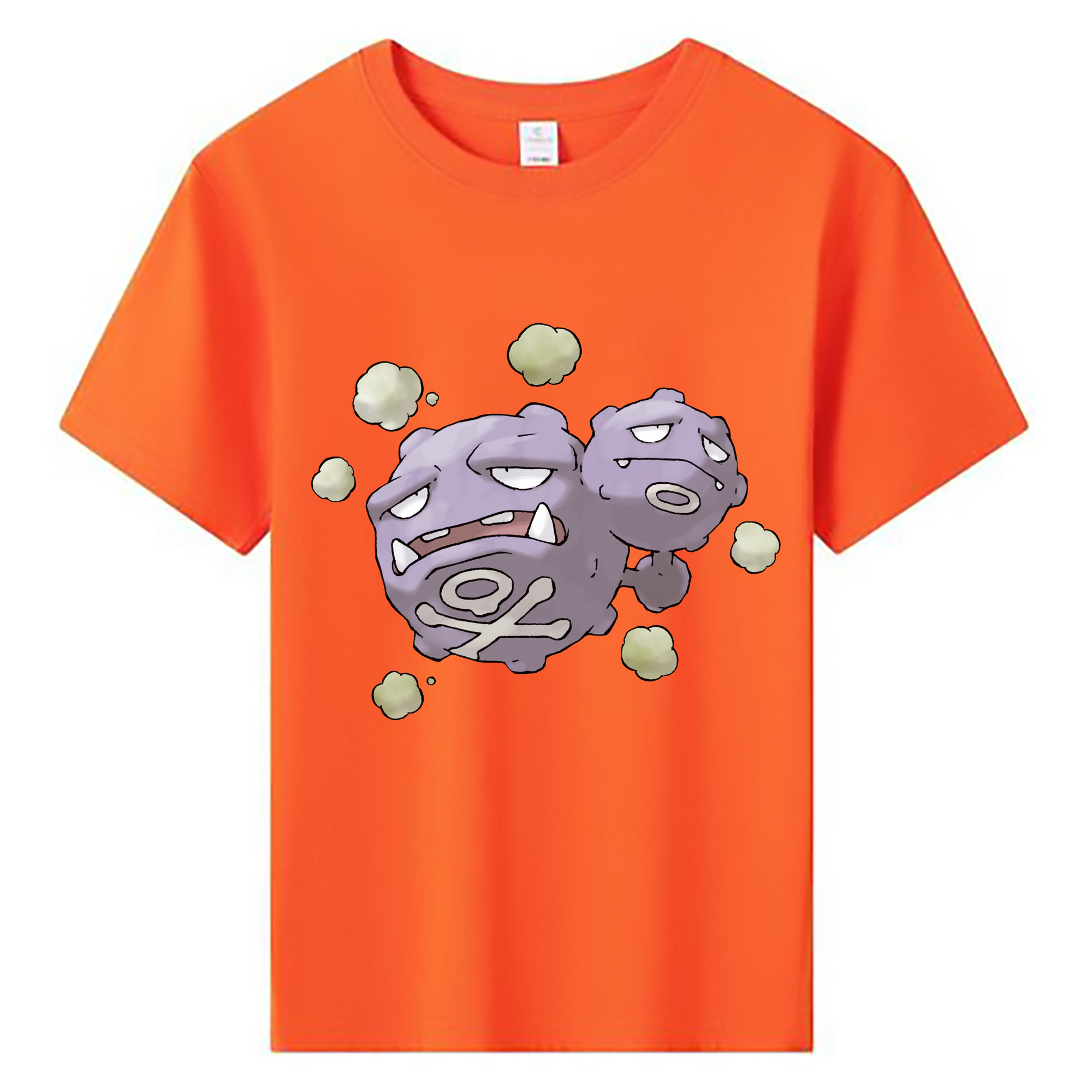 （画像用） ポケットモンスター Pokémon 綿100％キッズTシャツ（フロントプリント）