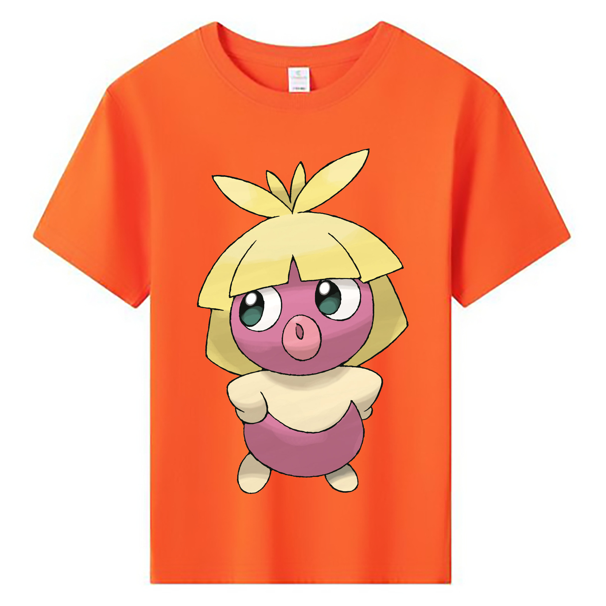 （画像用） ポケットモンスター Pokémon 綿100％キッズTシャツ（フロントプリント）