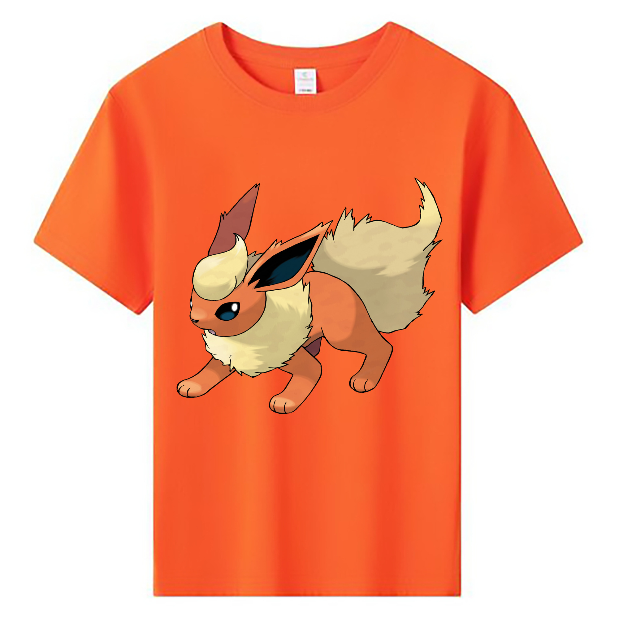 （画像用） ポケットモンスター Pokémon 綿100％キッズTシャツ（フロントプリント）