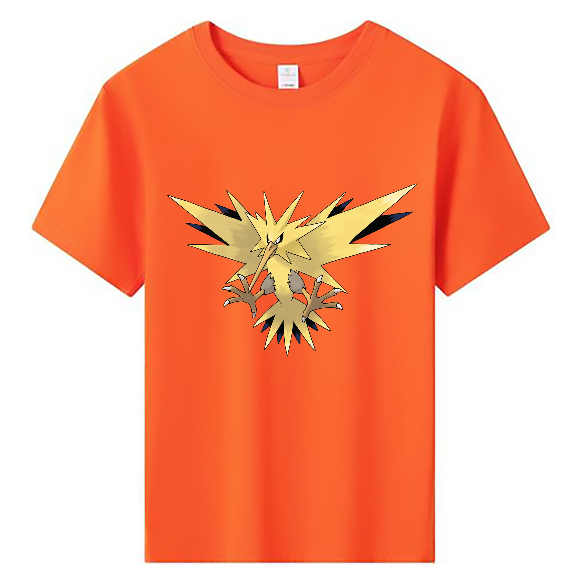 （画像用） ポケットモンスター Pokémon 綿100％キッズTシャツ（フロントプリント）
