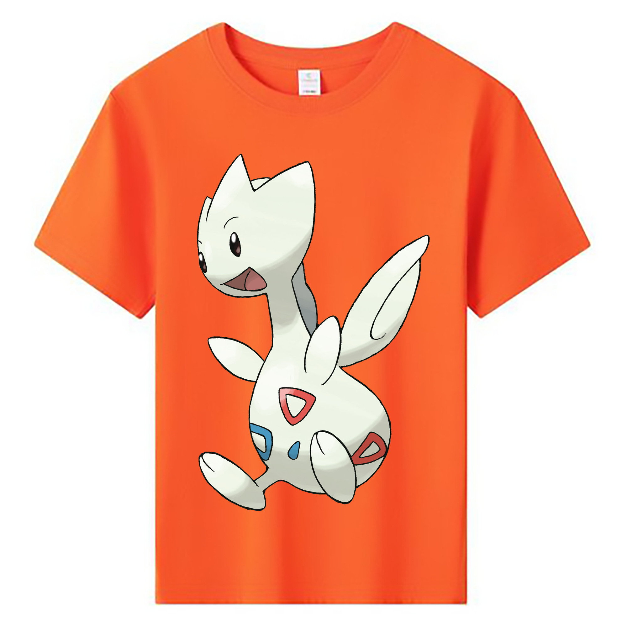 （画像用） ポケットモンスター Pokémon 綿100％キッズTシャツ（フロントプリント）