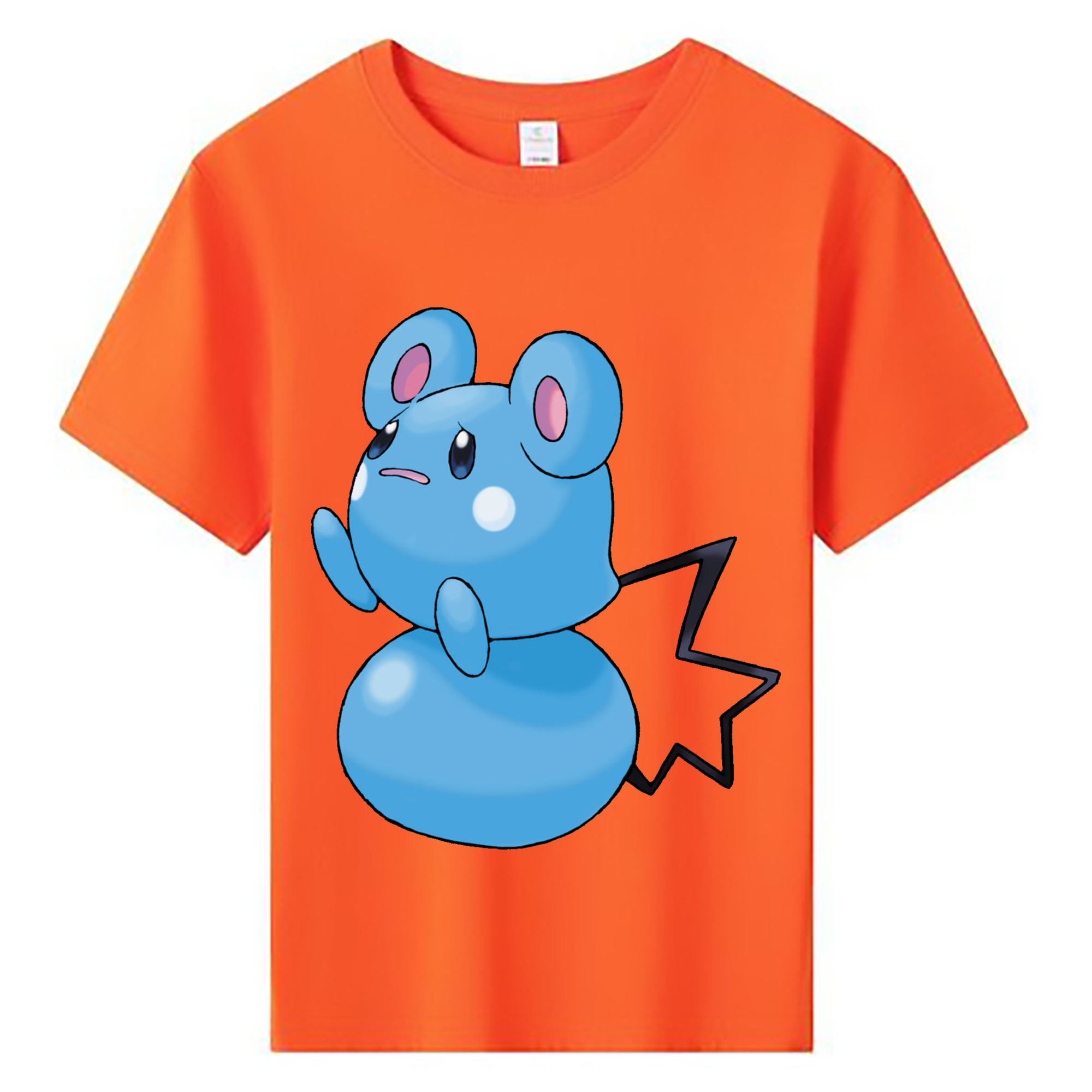 （画像用） ポケットモンスター Pokémon 綿100％キッズTシャツ（フロントプリント）