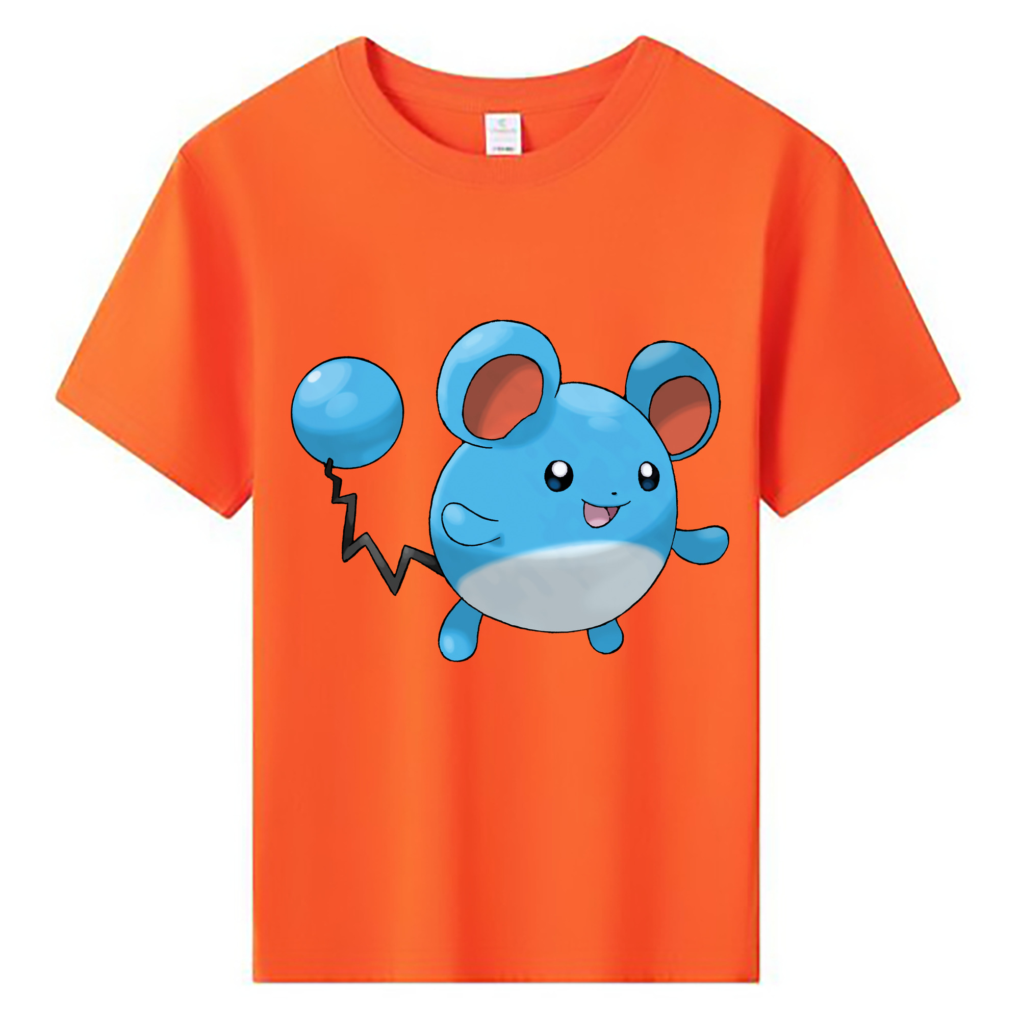 （画像用） ポケットモンスター Pokémon 綿100％キッズTシャツ（フロントプリント）