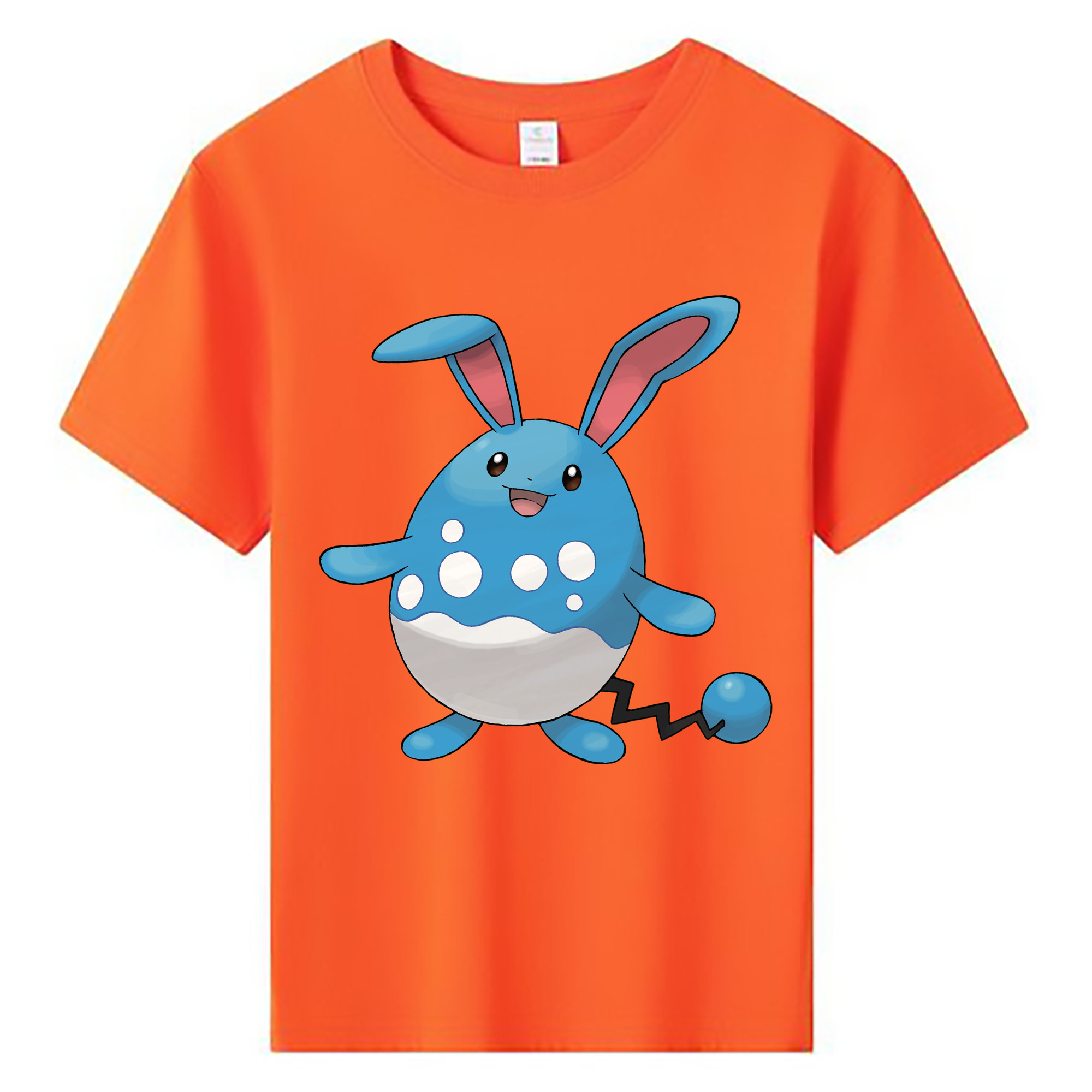 （画像用） ポケットモンスター Pokémon 綿100％キッズTシャツ（フロントプリント）