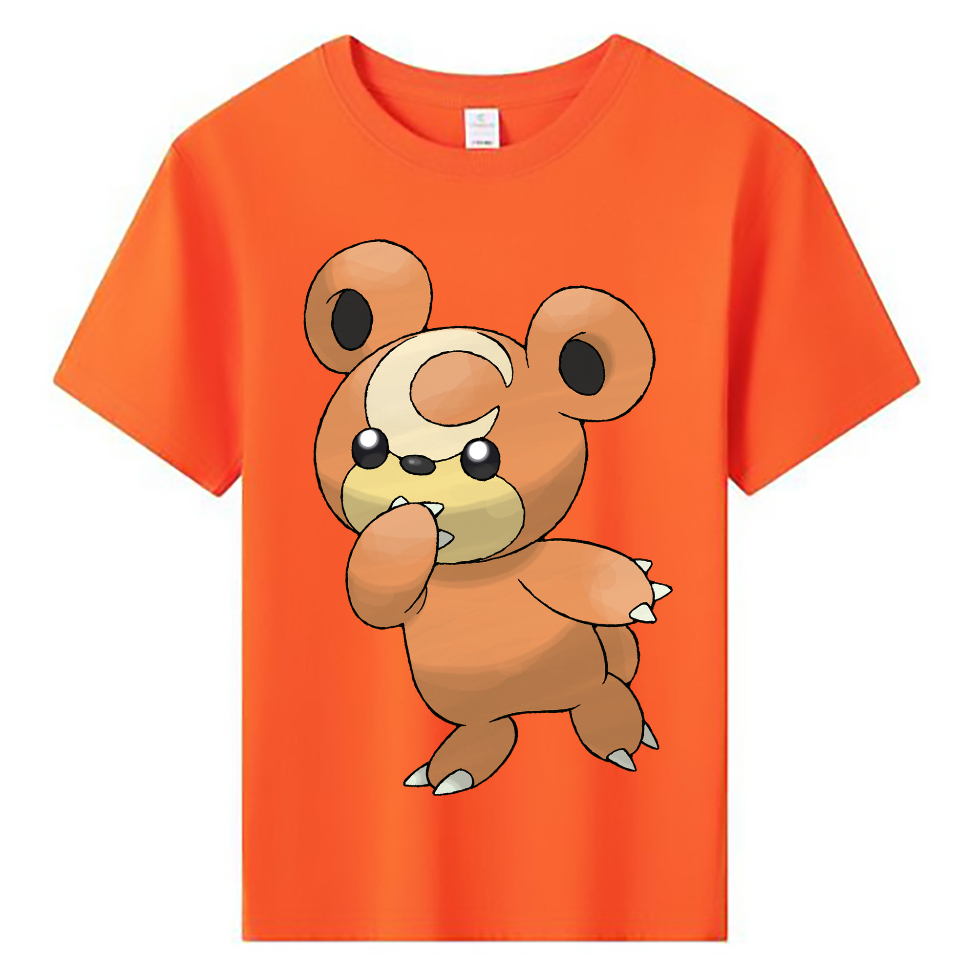 （画像用） ポケットモンスター Pokémon 綿100％キッズTシャツ（フロントプリント）