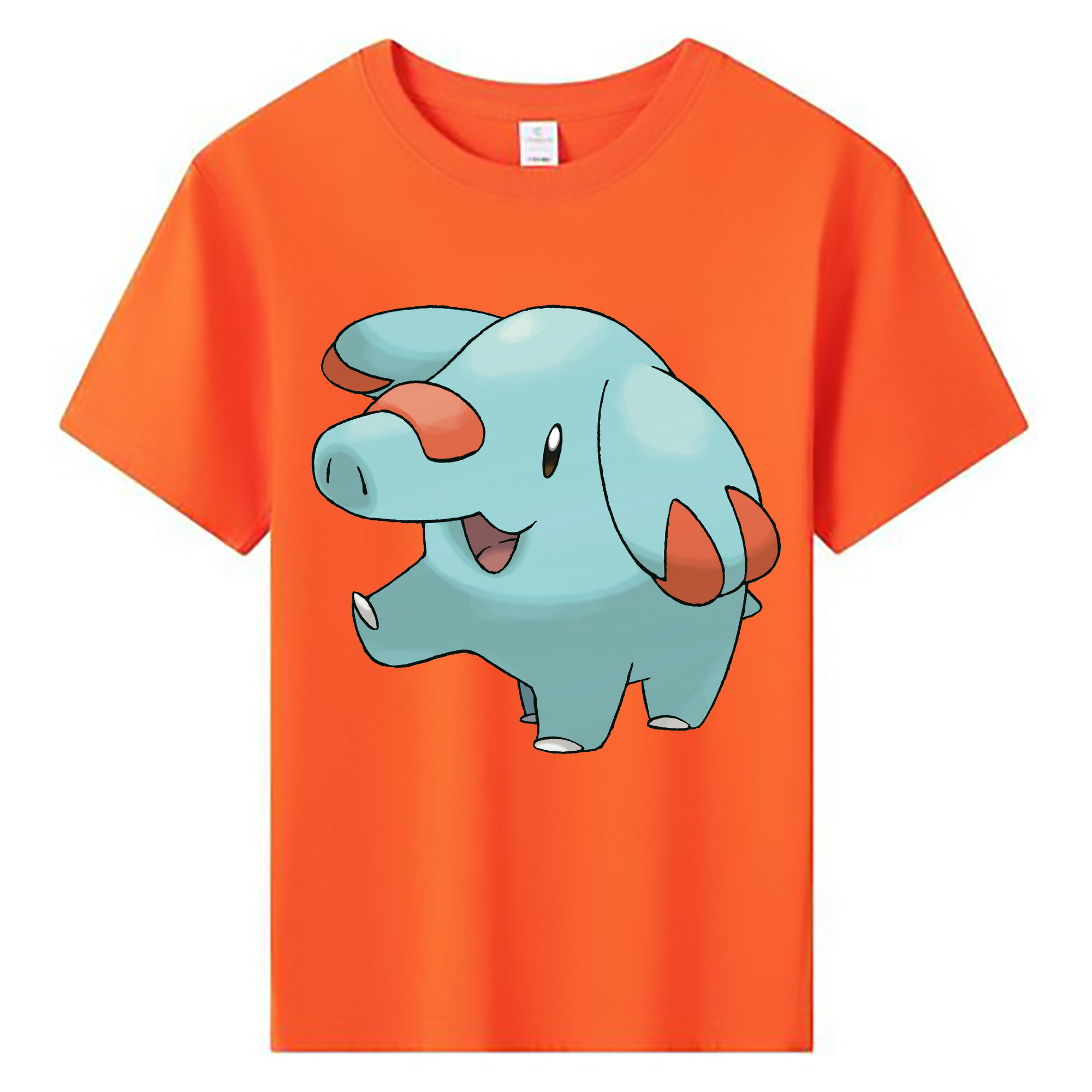 （画像用） ポケットモンスター Pokémon 綿100％キッズTシャツ（フロントプリント）