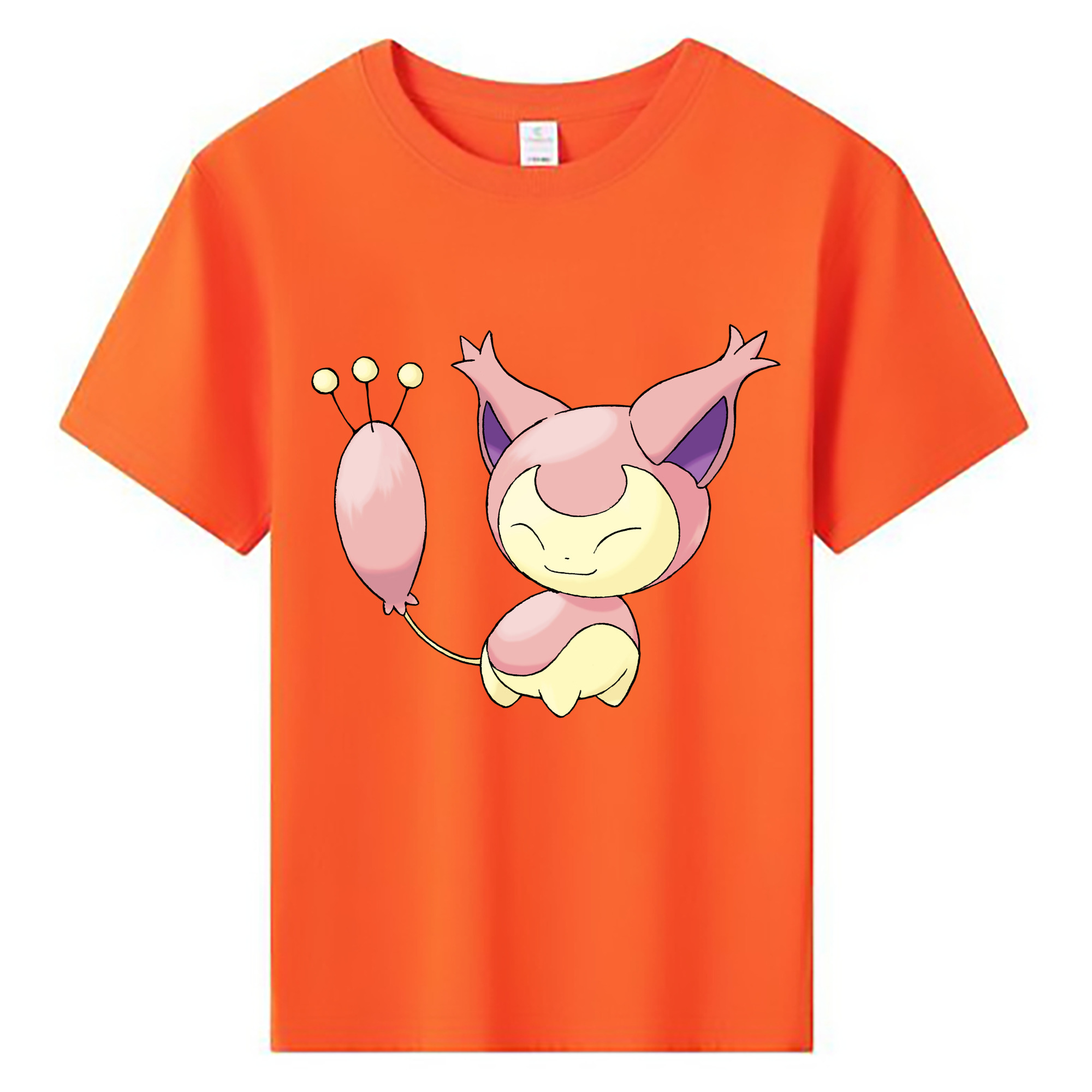 （画像用） ポケットモンスター Pokémon 綿100％キッズTシャツ（フロントプリント）