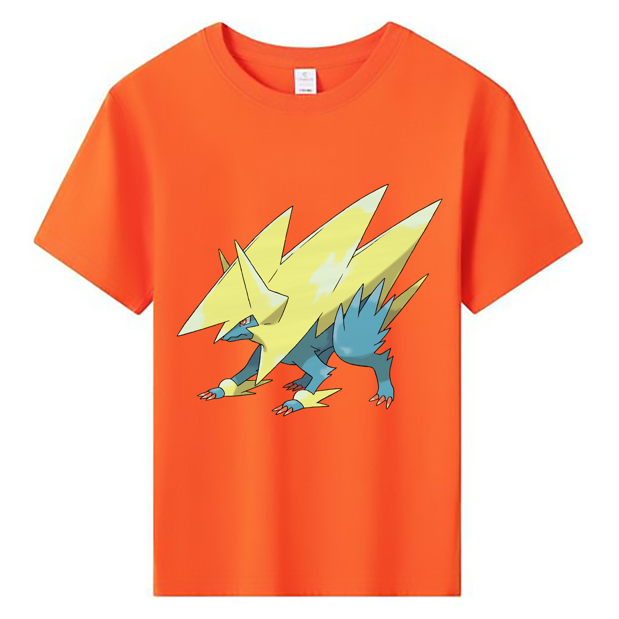 （画像用） ポケットモンスター Pokémon 綿100％キッズTシャツ（フロントプリント）