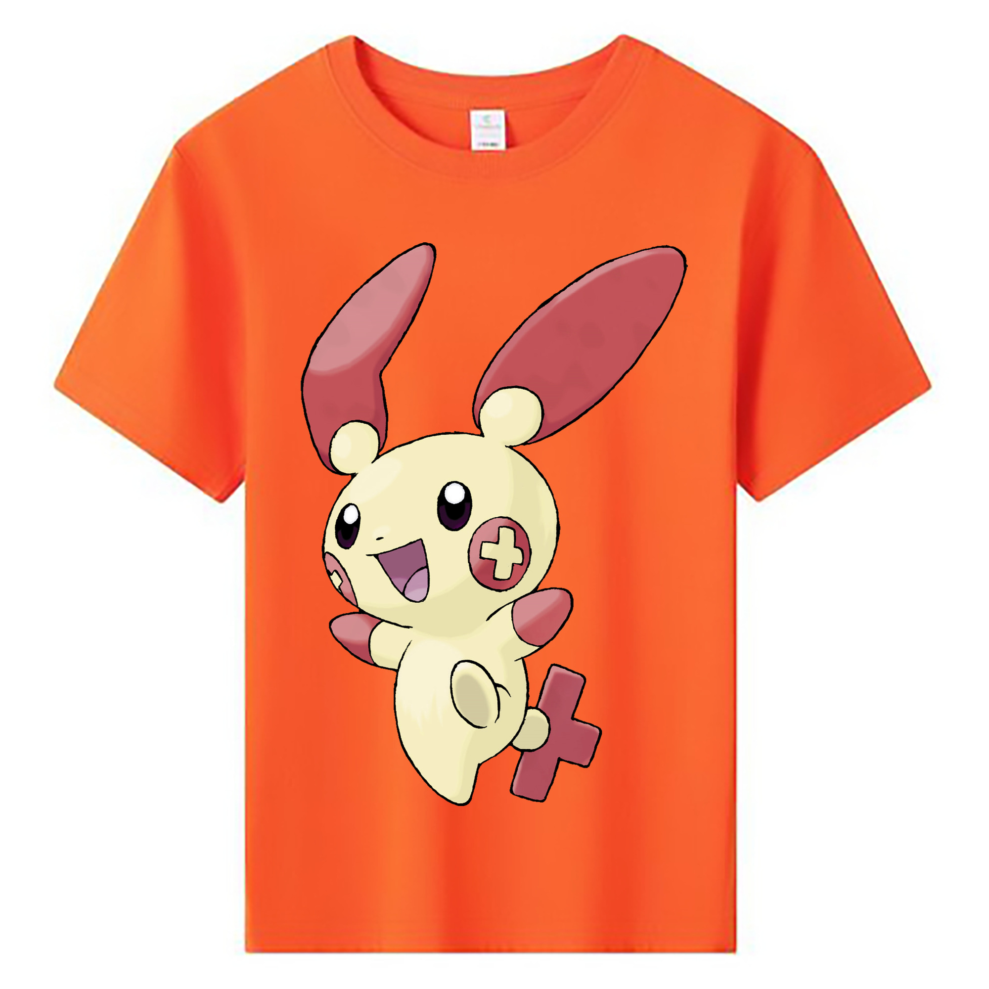 （画像用） ポケットモンスター Pokémon 綿100％キッズTシャツ（フロントプリント）