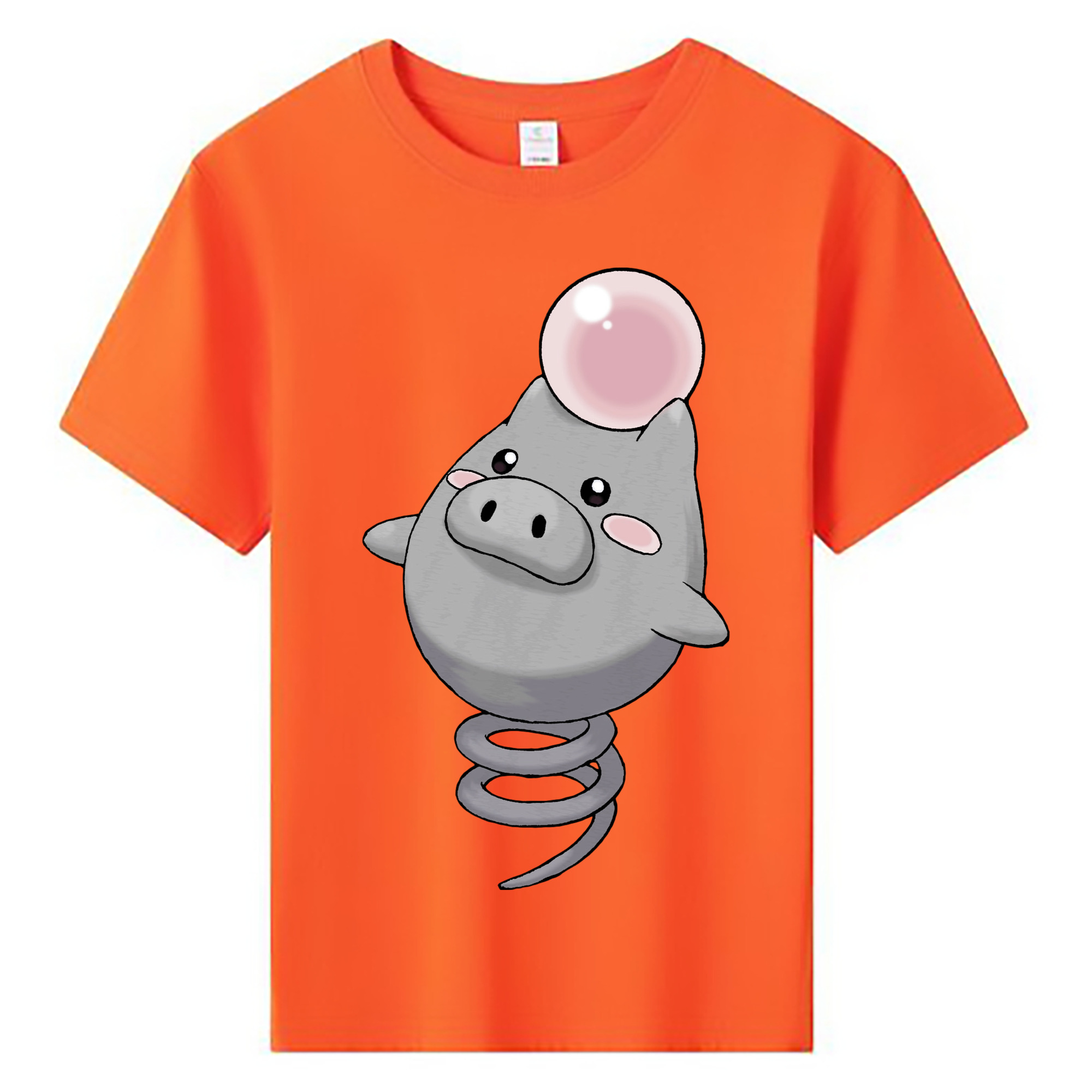 （画像用） ポケットモンスター Pokémon 綿100％キッズTシャツ（フロントプリント）
