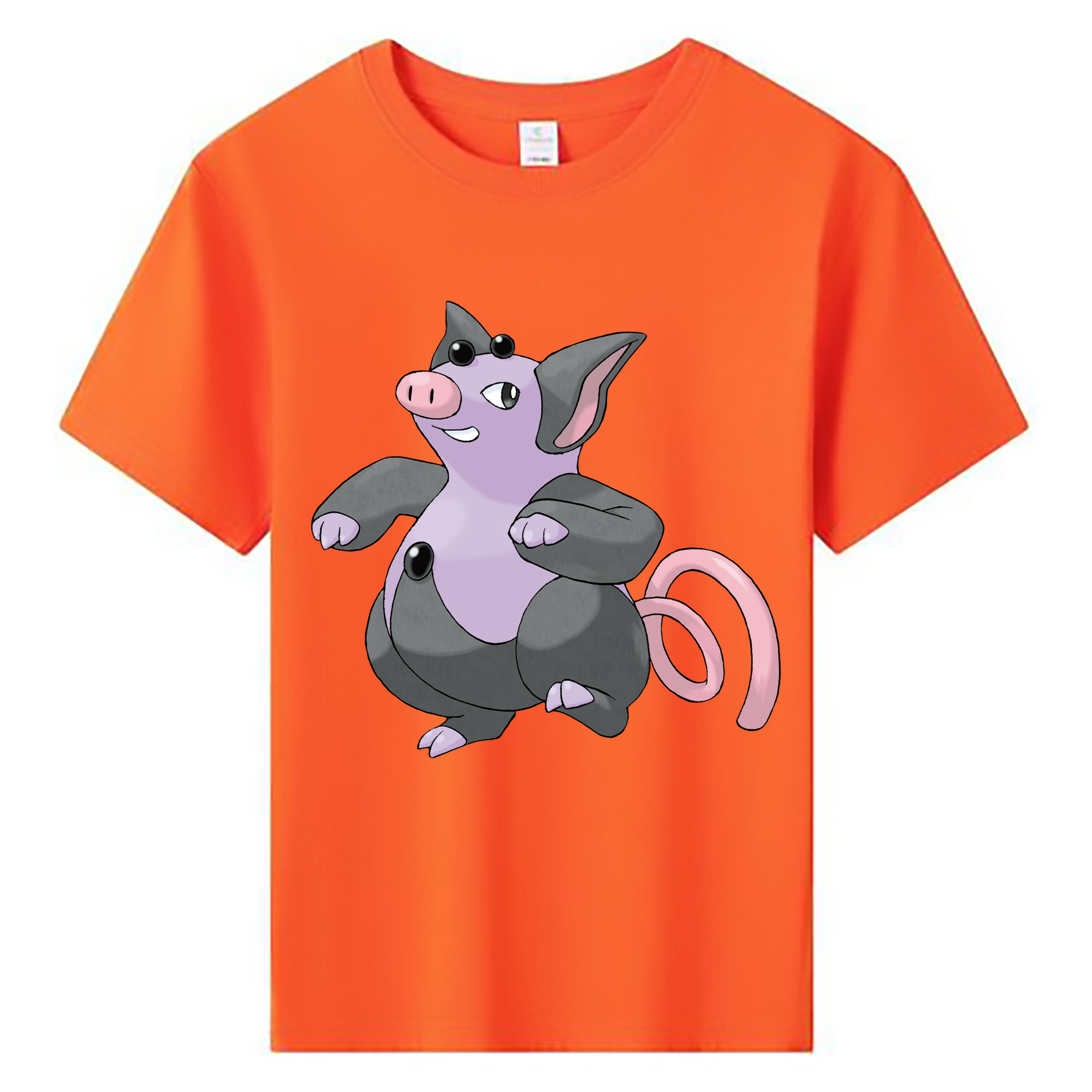（画像用） ポケットモンスター Pokémon 綿100％キッズTシャツ（フロントプリント）