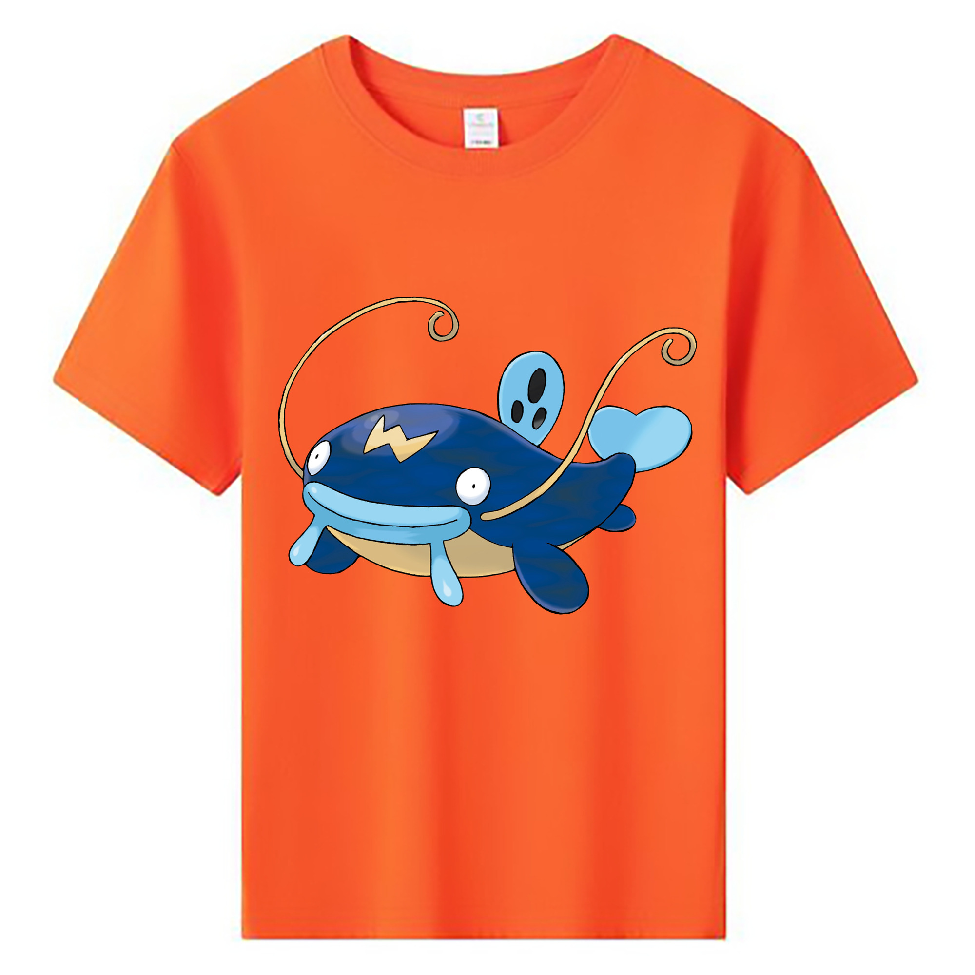 （画像用） ポケットモンスター Pokémon 綿100％キッズTシャツ（フロントプリント）