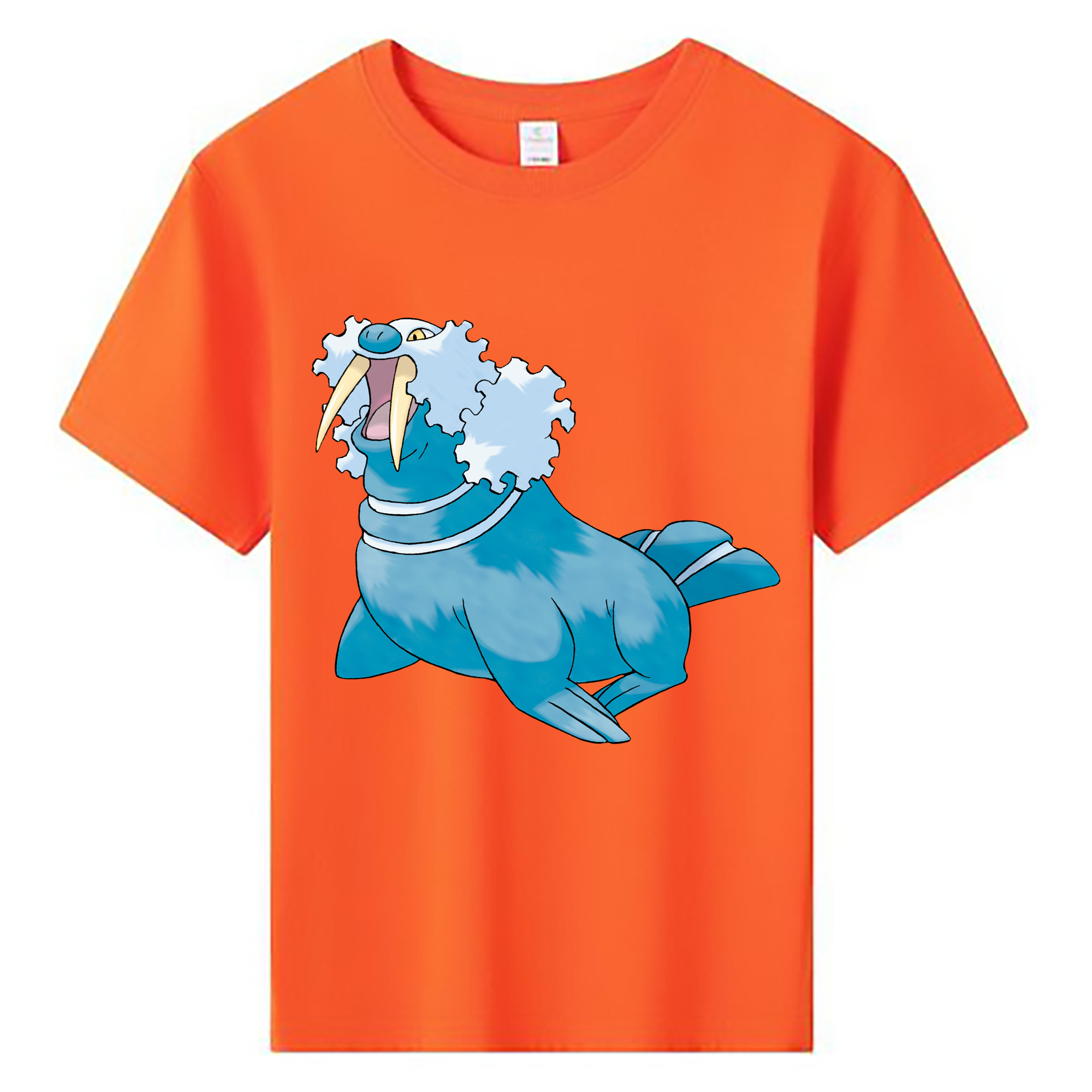 （画像用） ポケットモンスター Pokémon 綿100％キッズTシャツ（フロントプリント）