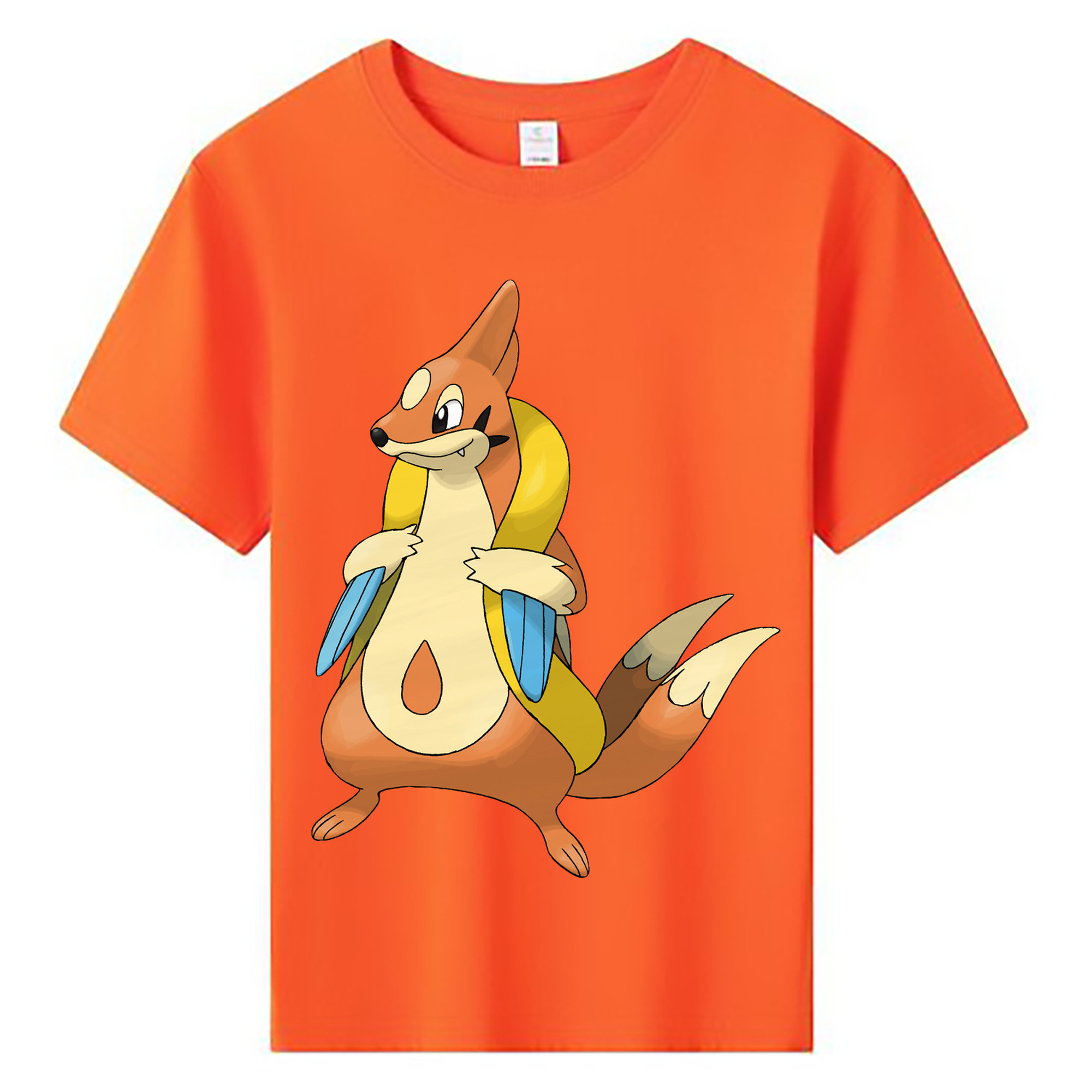 （画像用） ポケットモンスター Pokémon 綿100％キッズTシャツ（フロントプリント）