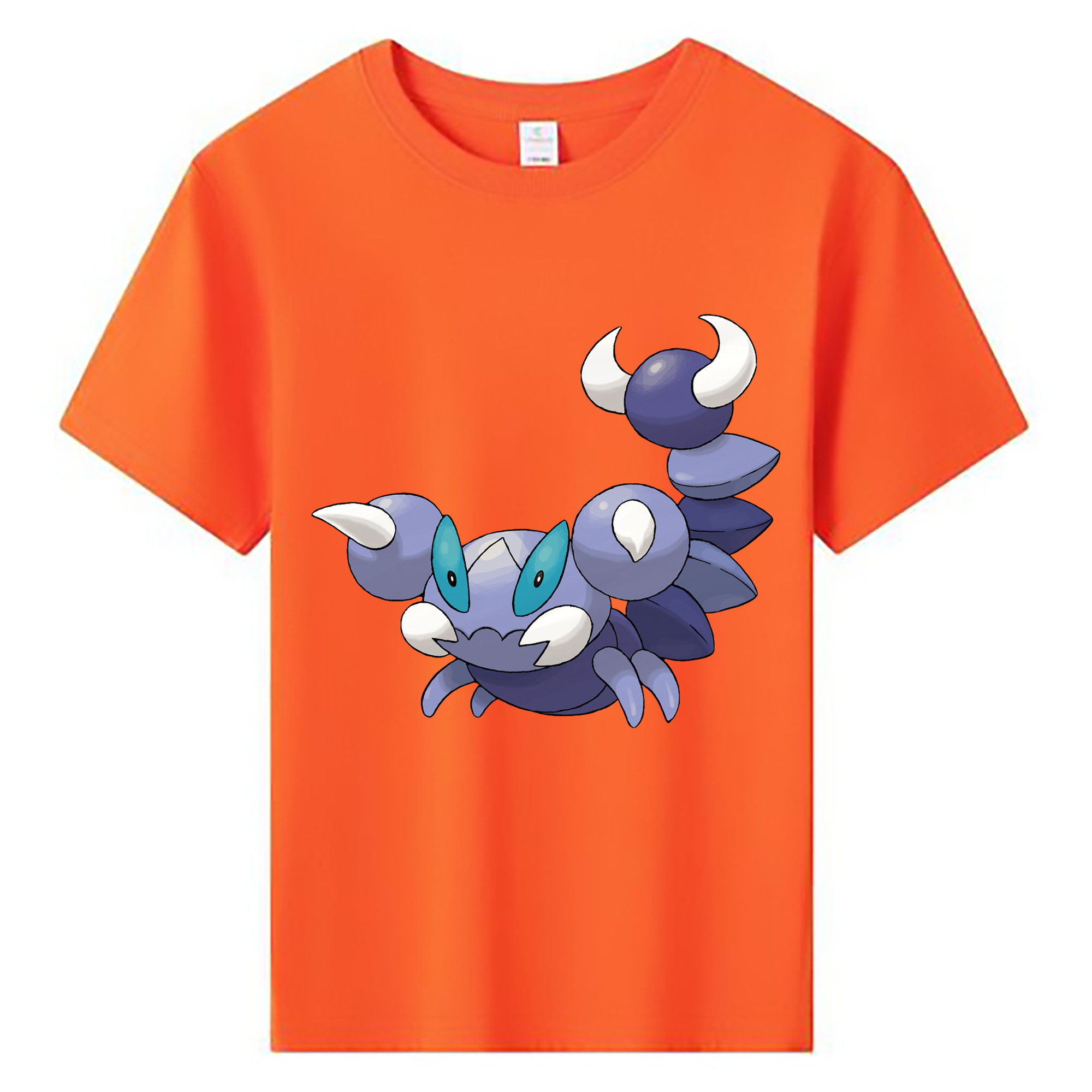 （画像用） ポケットモンスター Pokémon 綿100％キッズTシャツ（フロントプリント）