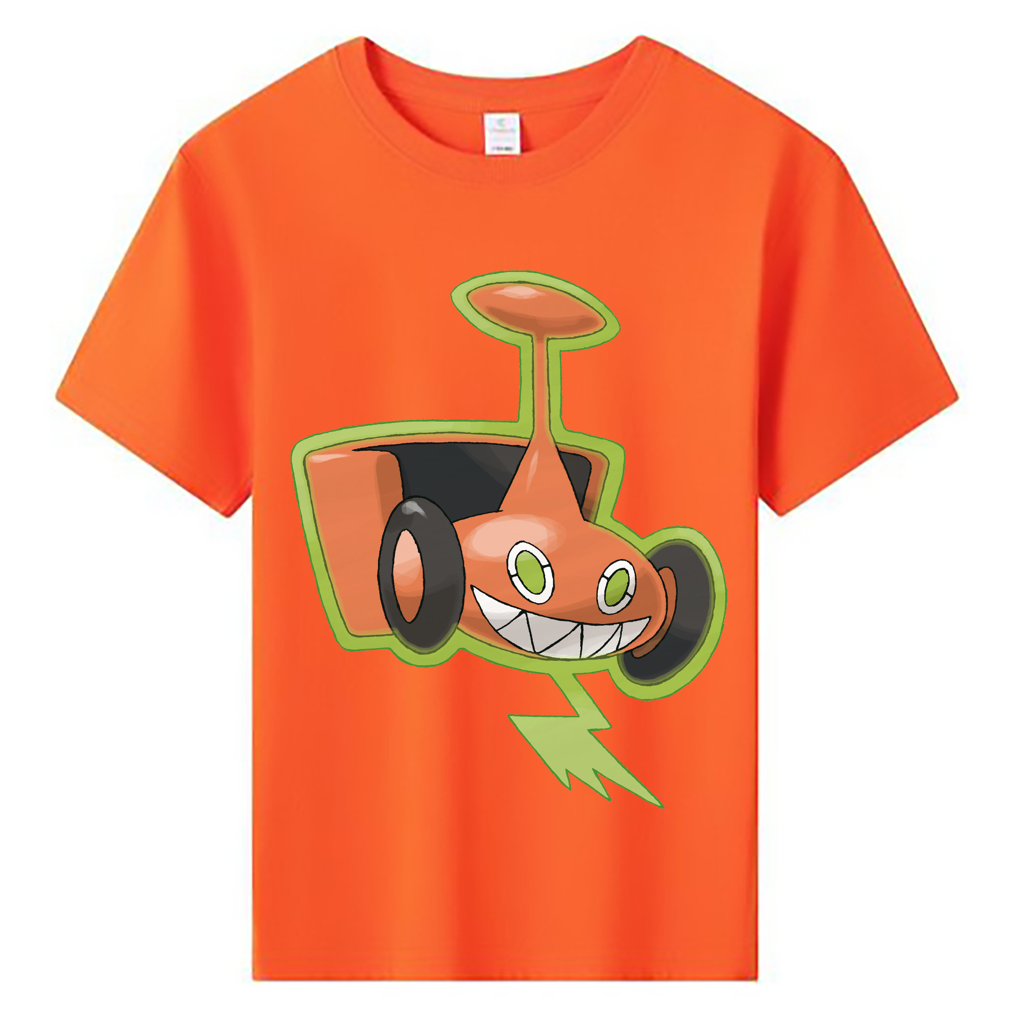 （画像用） ポケットモンスター Pokémon 綿100％キッズTシャツ（フロントプリント）