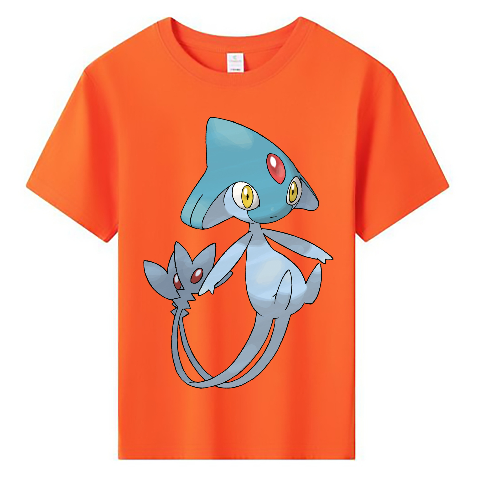 （画像用） ポケットモンスター Pokémon 綿100％キッズTシャツ（フロントプリント）