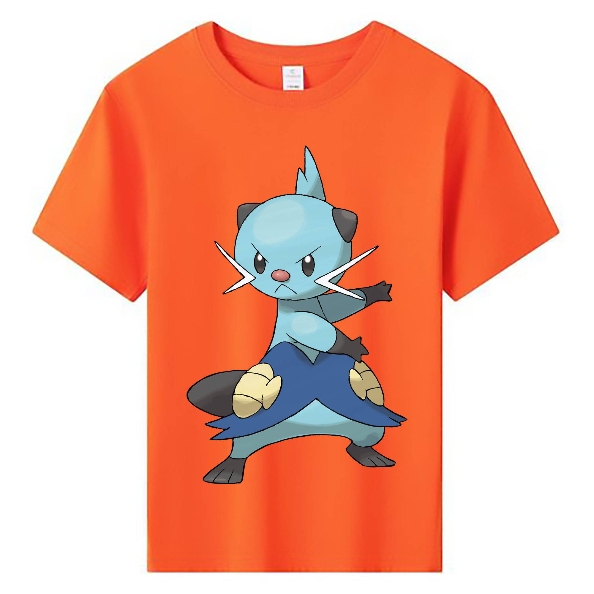 （画像用） ポケットモンスター Pokémon 綿100％キッズTシャツ（フロントプリント）