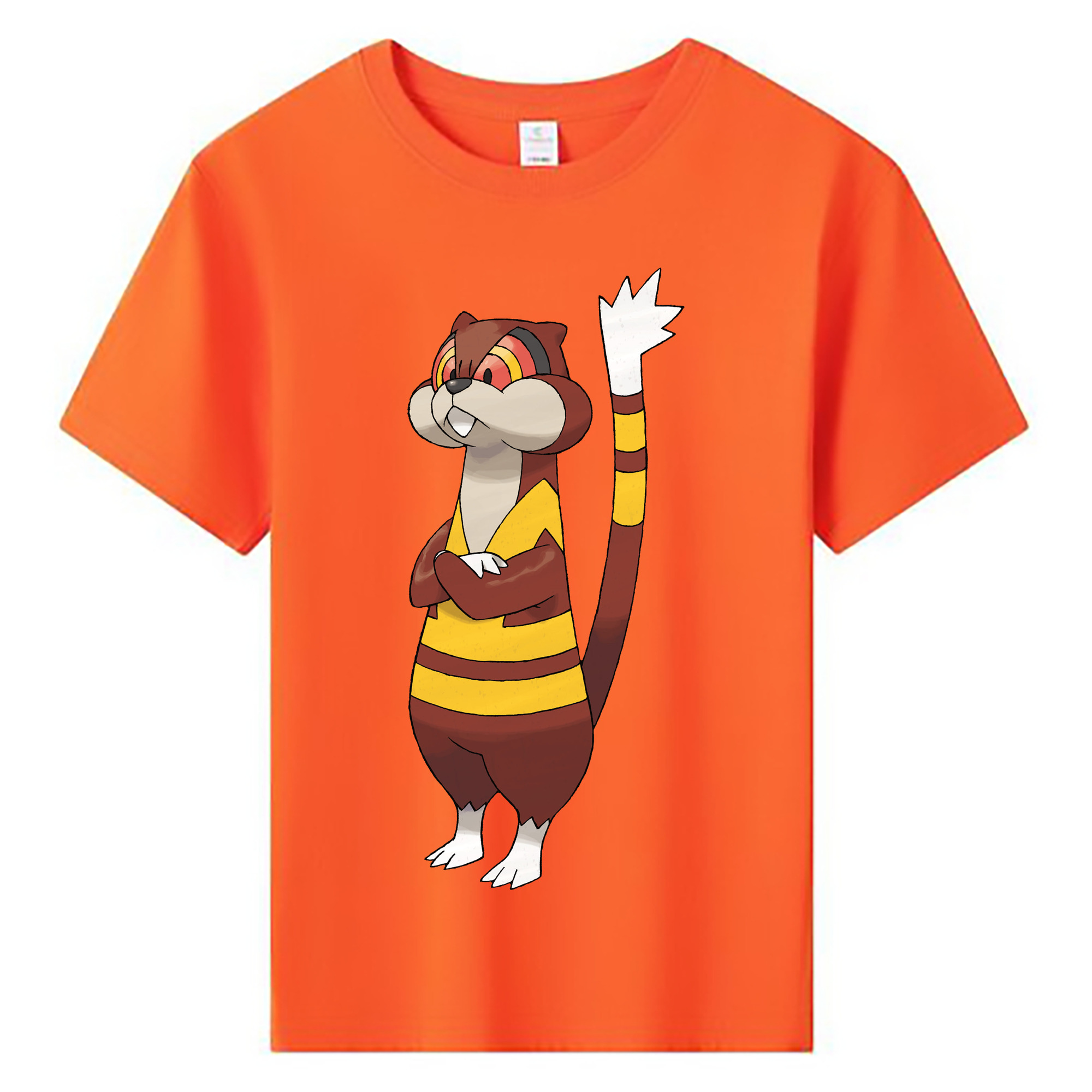 （画像用） ポケットモンスター Pokémon 綿100％キッズTシャツ（フロントプリント）
