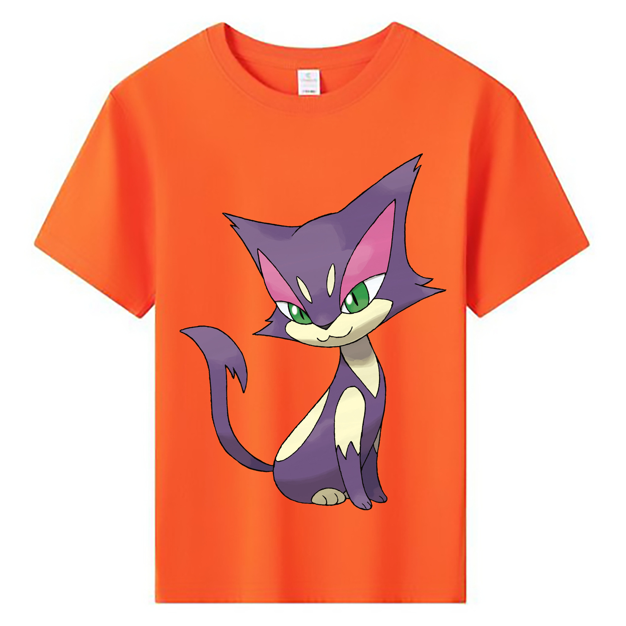 （画像用） ポケットモンスター Pokémon 綿100％キッズTシャツ（フロントプリント）