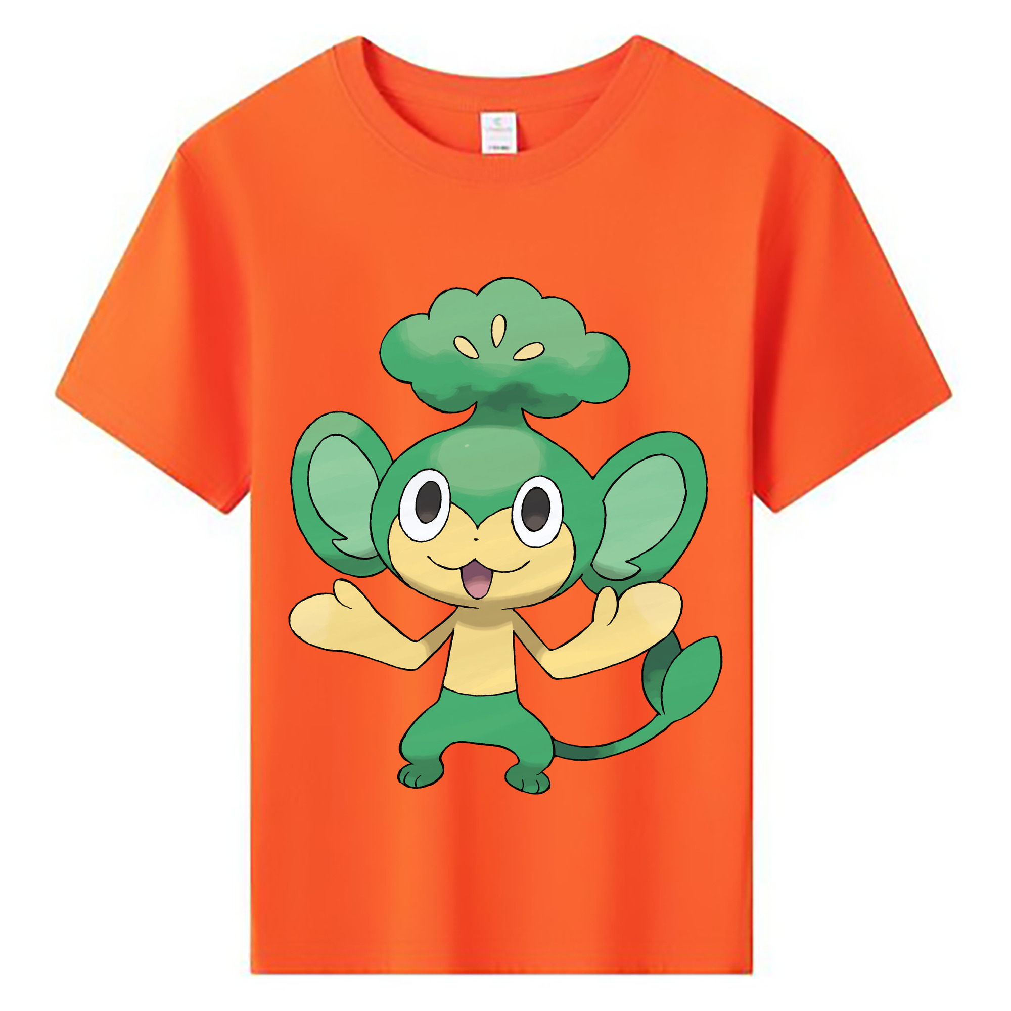 （画像用） ポケットモンスター Pokémon 綿100％キッズTシャツ（フロントプリント）