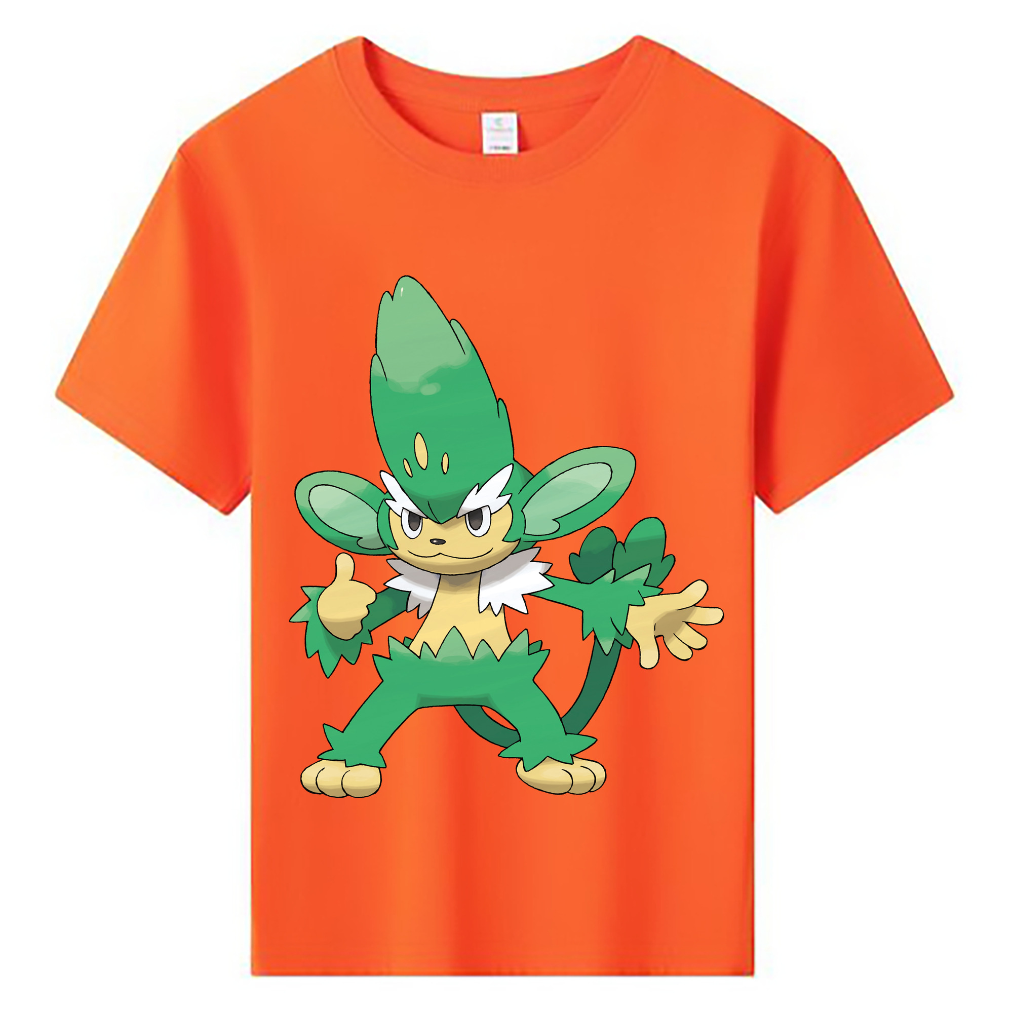 （画像用） ポケットモンスター Pokémon 綿100％キッズTシャツ（フロントプリント）