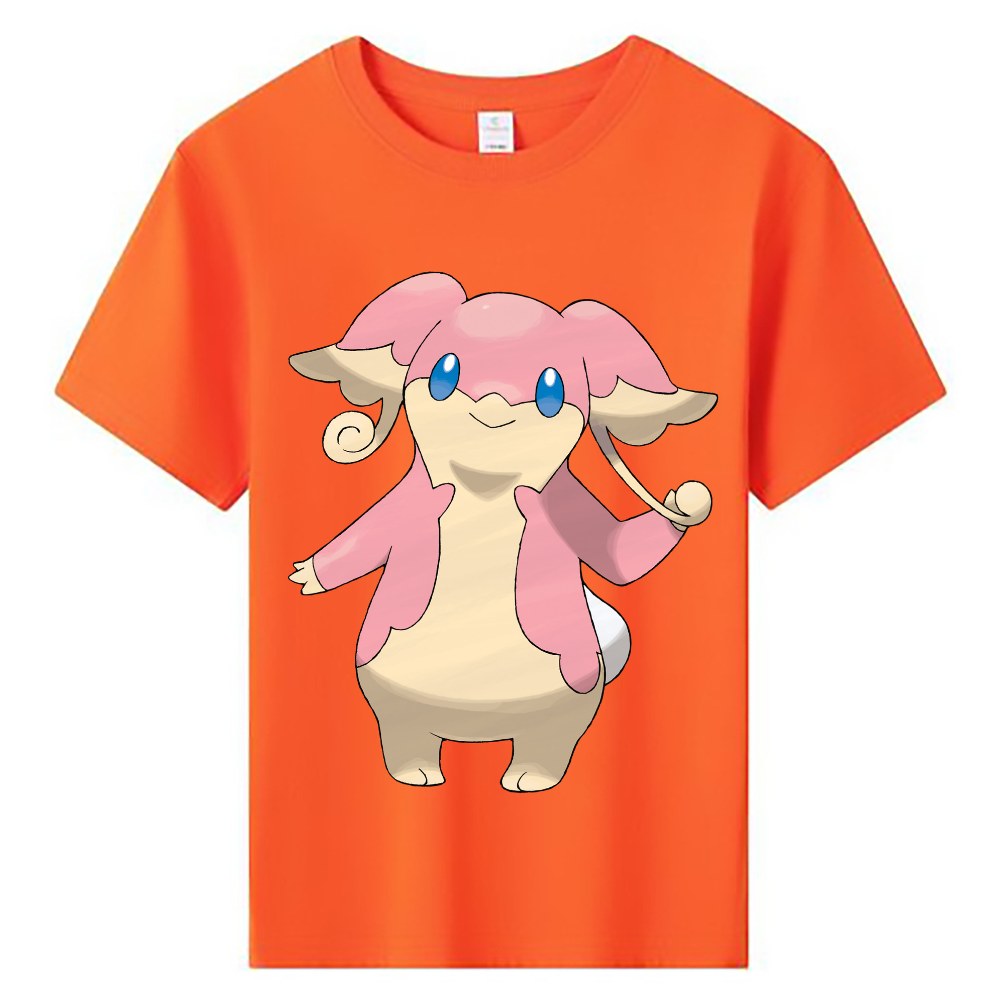 （画像用） ポケットモンスター Pokémon 綿100％キッズTシャツ（フロントプリント）