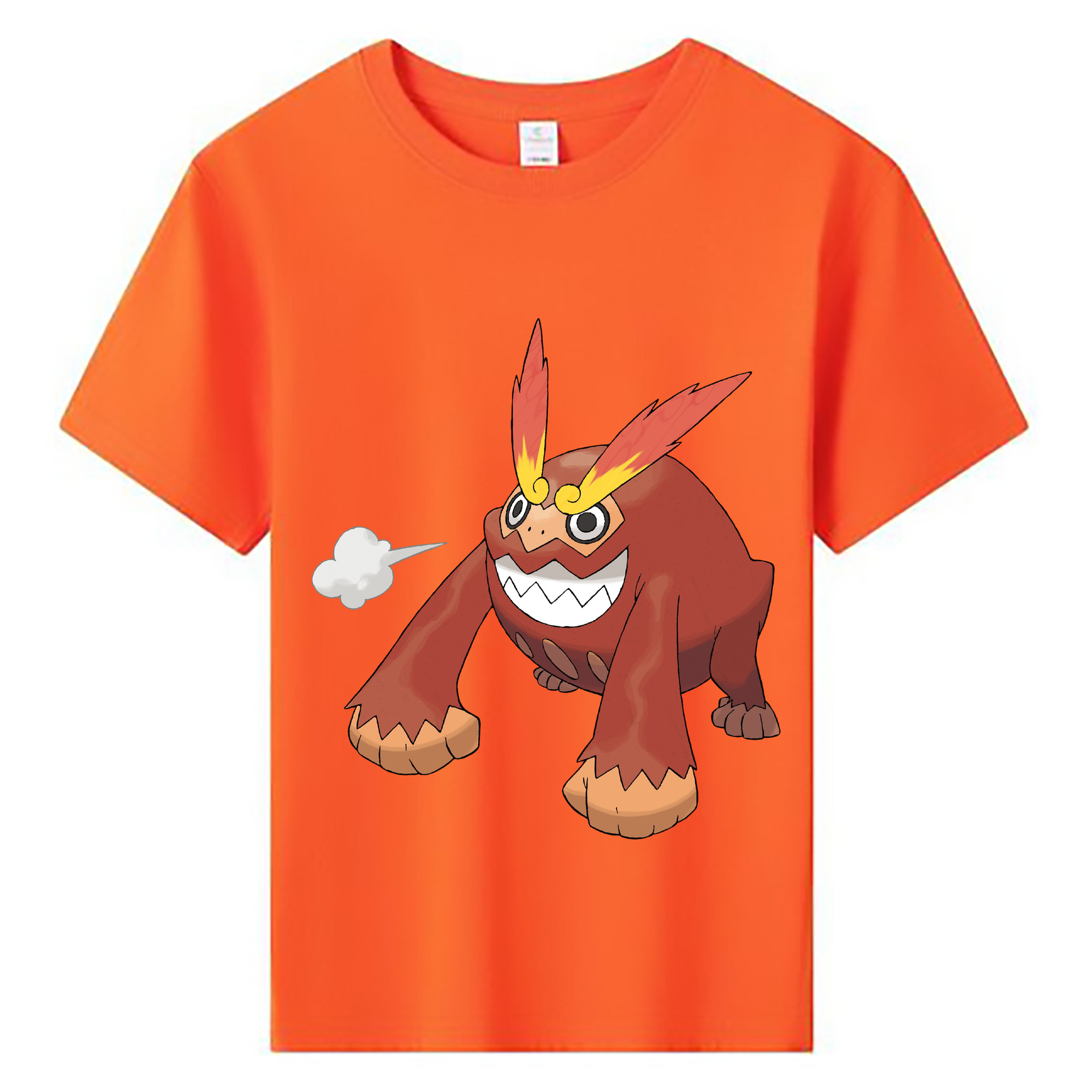 （画像用） ポケットモンスター Pokémon 綿100％キッズTシャツ（フロントプリント）