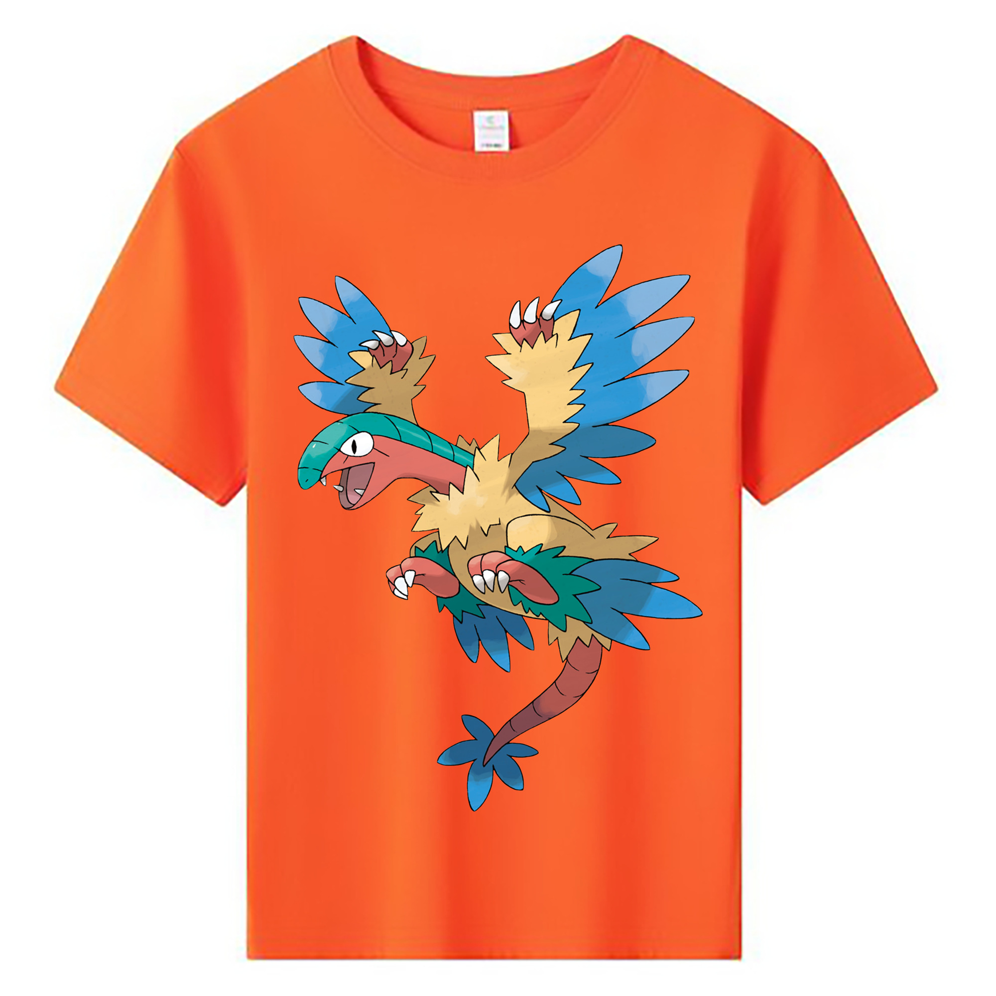 （画像用） ポケットモンスター Pokémon 綿100％キッズTシャツ（フロントプリント）
