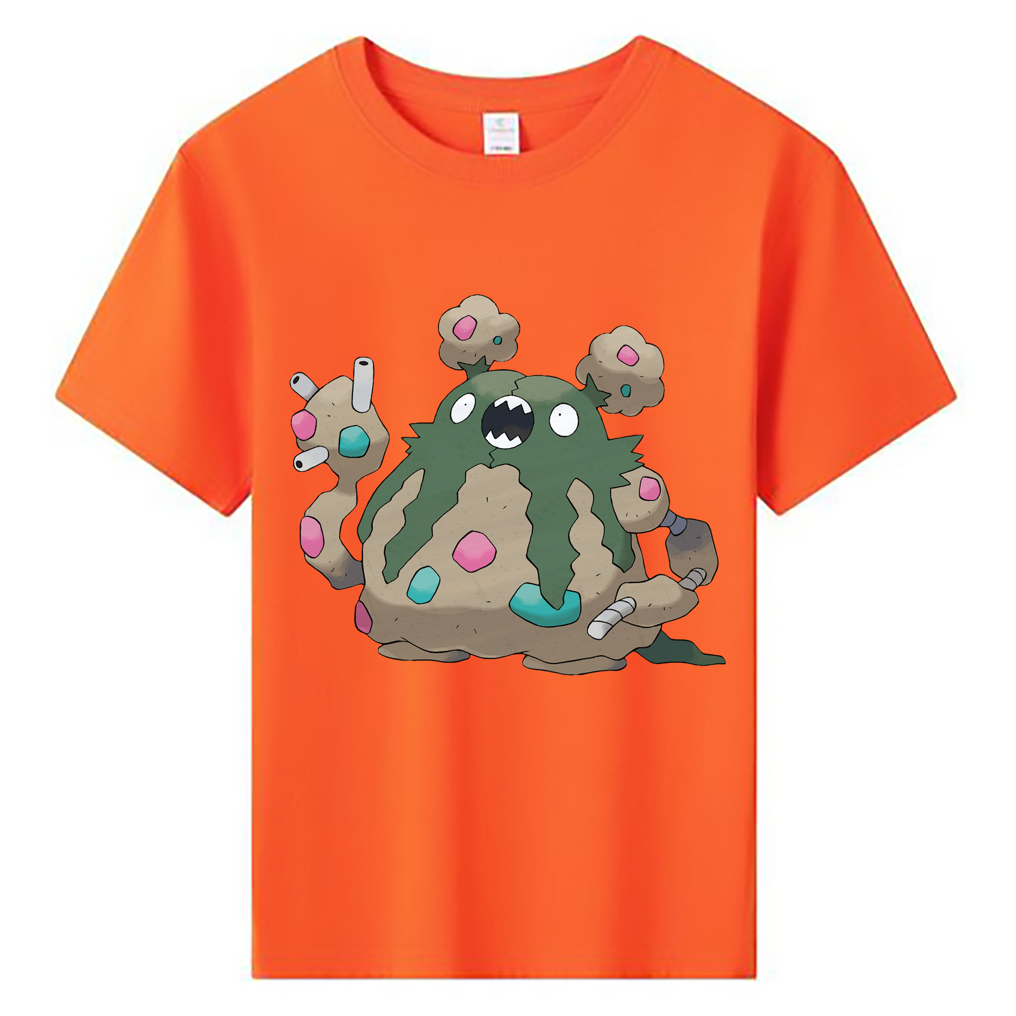 （画像用） ポケットモンスター Pokémon 綿100％キッズTシャツ（フロントプリント）