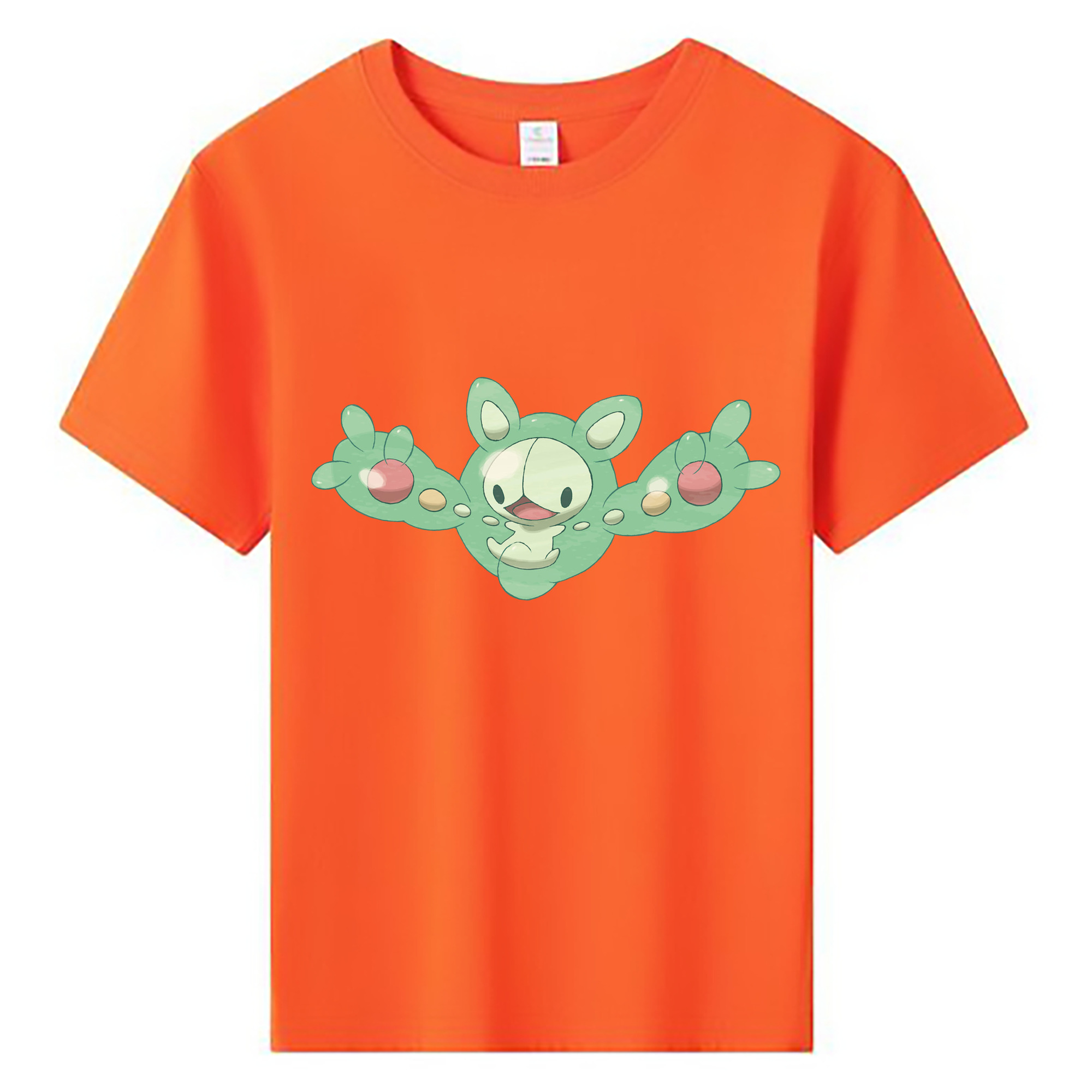 （画像用） ポケットモンスター Pokémon 綿100％キッズTシャツ（フロントプリント）