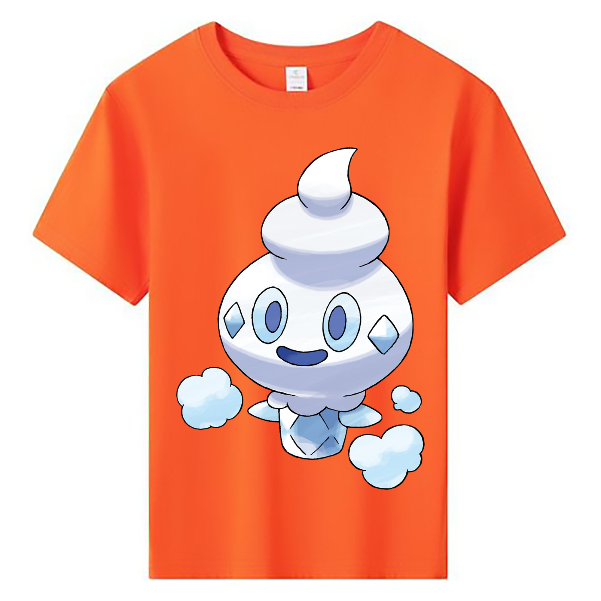 （画像用） ポケットモンスター Pokémon 綿100％キッズTシャツ（フロントプリント）
