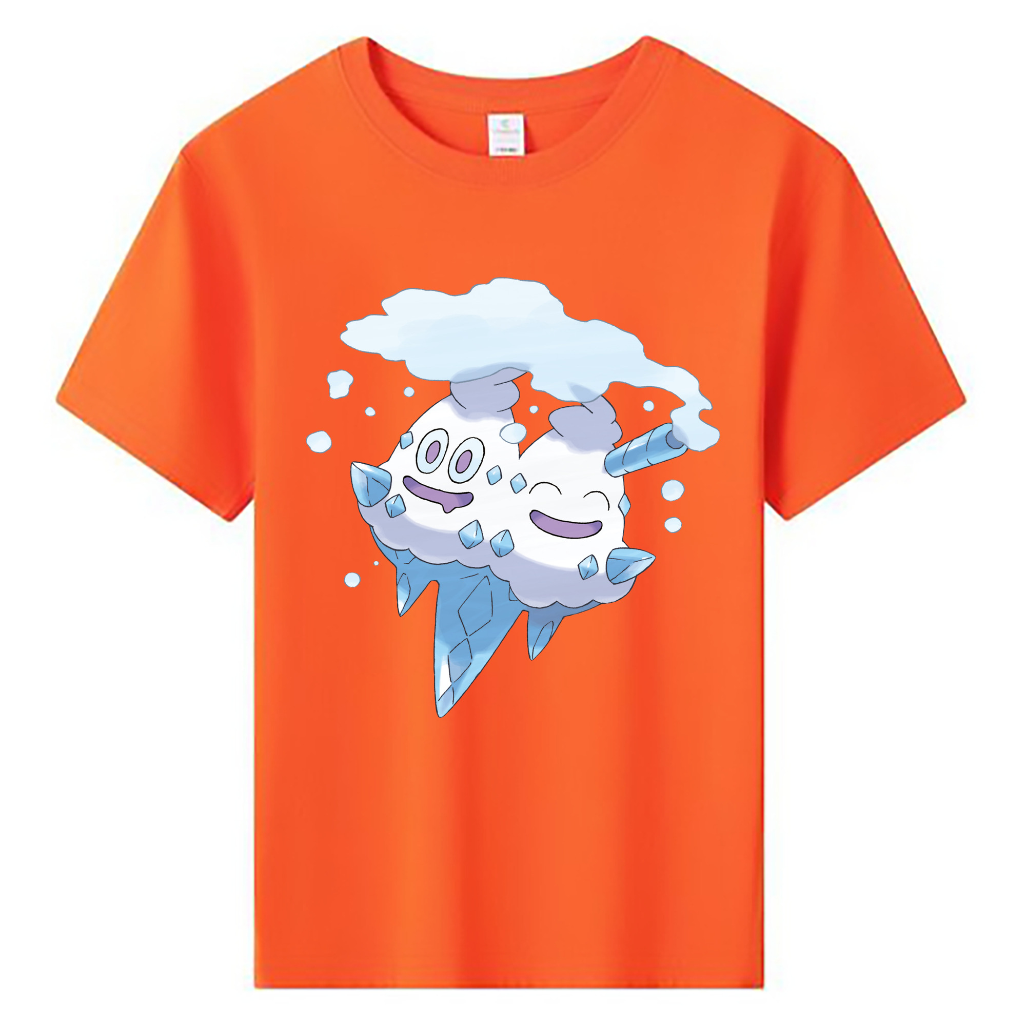 （画像用） ポケットモンスター Pokémon 綿100％キッズTシャツ（フロントプリント）