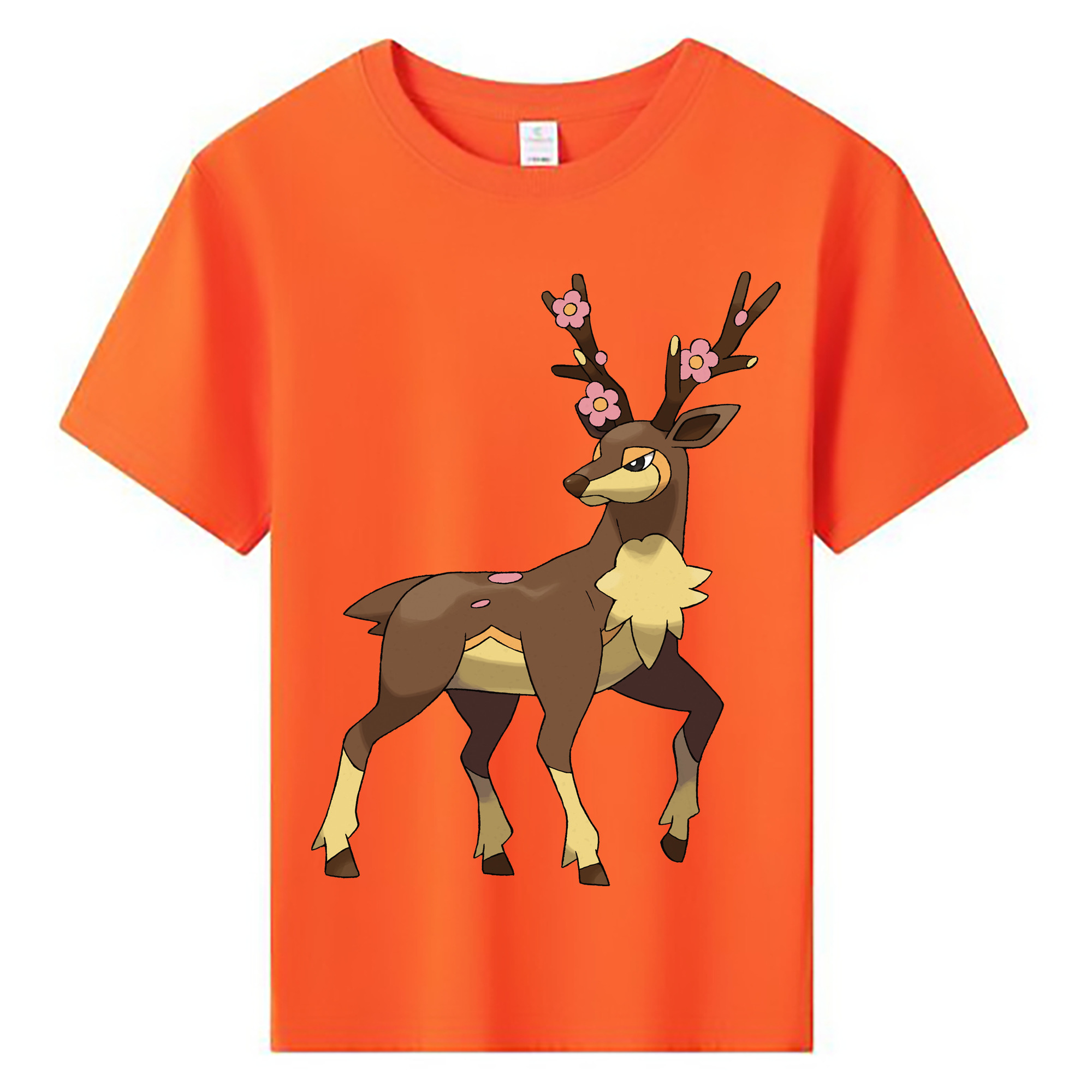 （画像用） ポケットモンスター Pokémon 綿100％キッズTシャツ（フロントプリント）