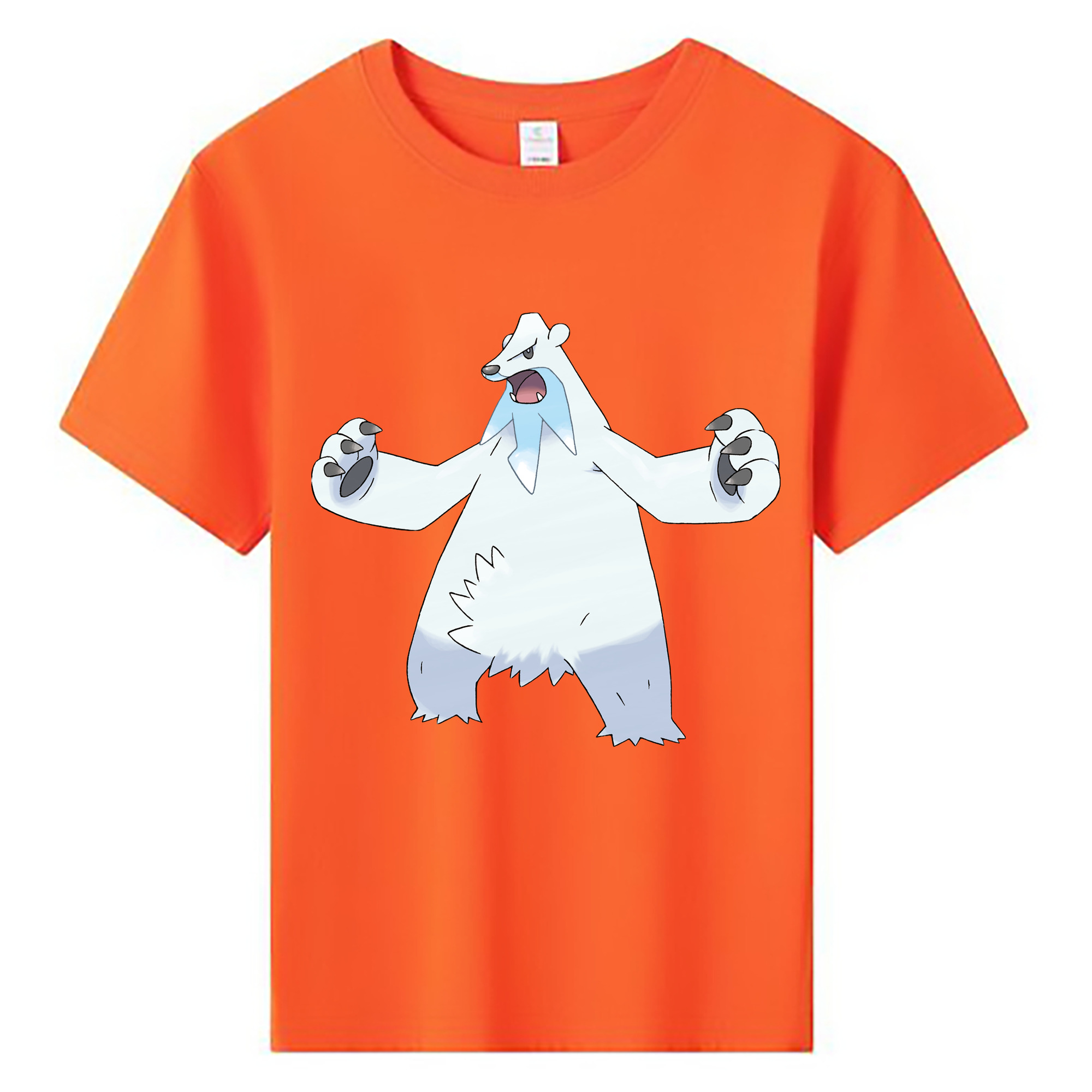（画像用） ポケットモンスター Pokémon 綿100％キッズTシャツ（フロントプリント）