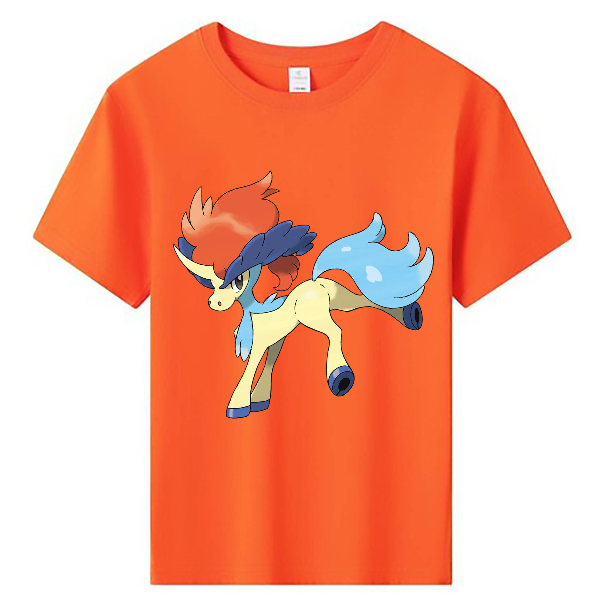 （画像用） ポケットモンスター Pokémon 綿100％キッズTシャツ（フロントプリント）