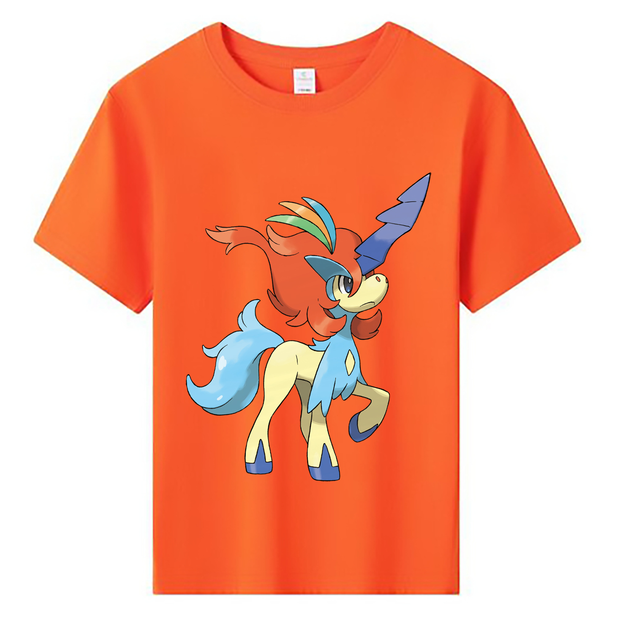（画像用） ポケットモンスター Pokémon 綿100％キッズTシャツ（フロントプリント）