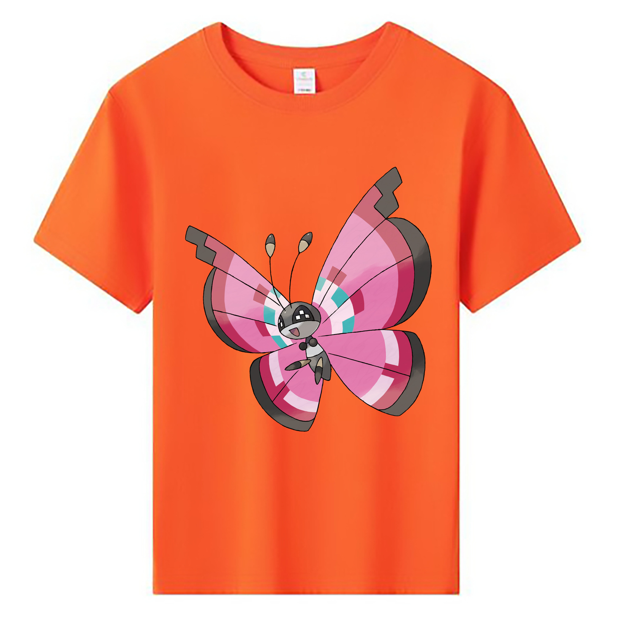 （画像用） ポケットモンスター Pokémon 綿100％キッズTシャツ（フロントプリント）