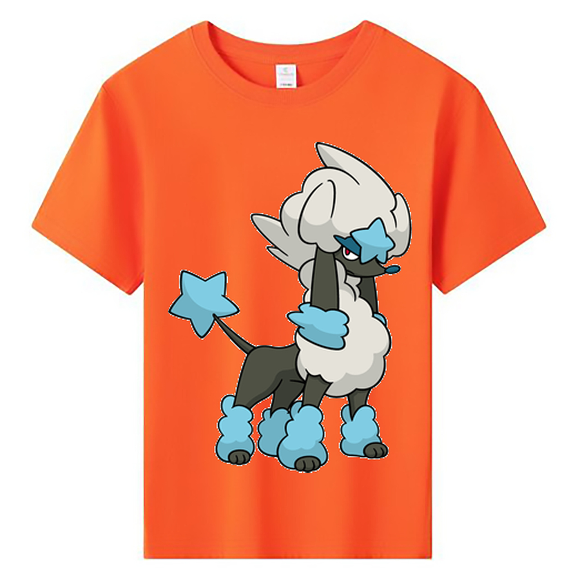 （画像用） ポケットモンスター Pokémon 綿100％キッズTシャツ（フロントプリント）