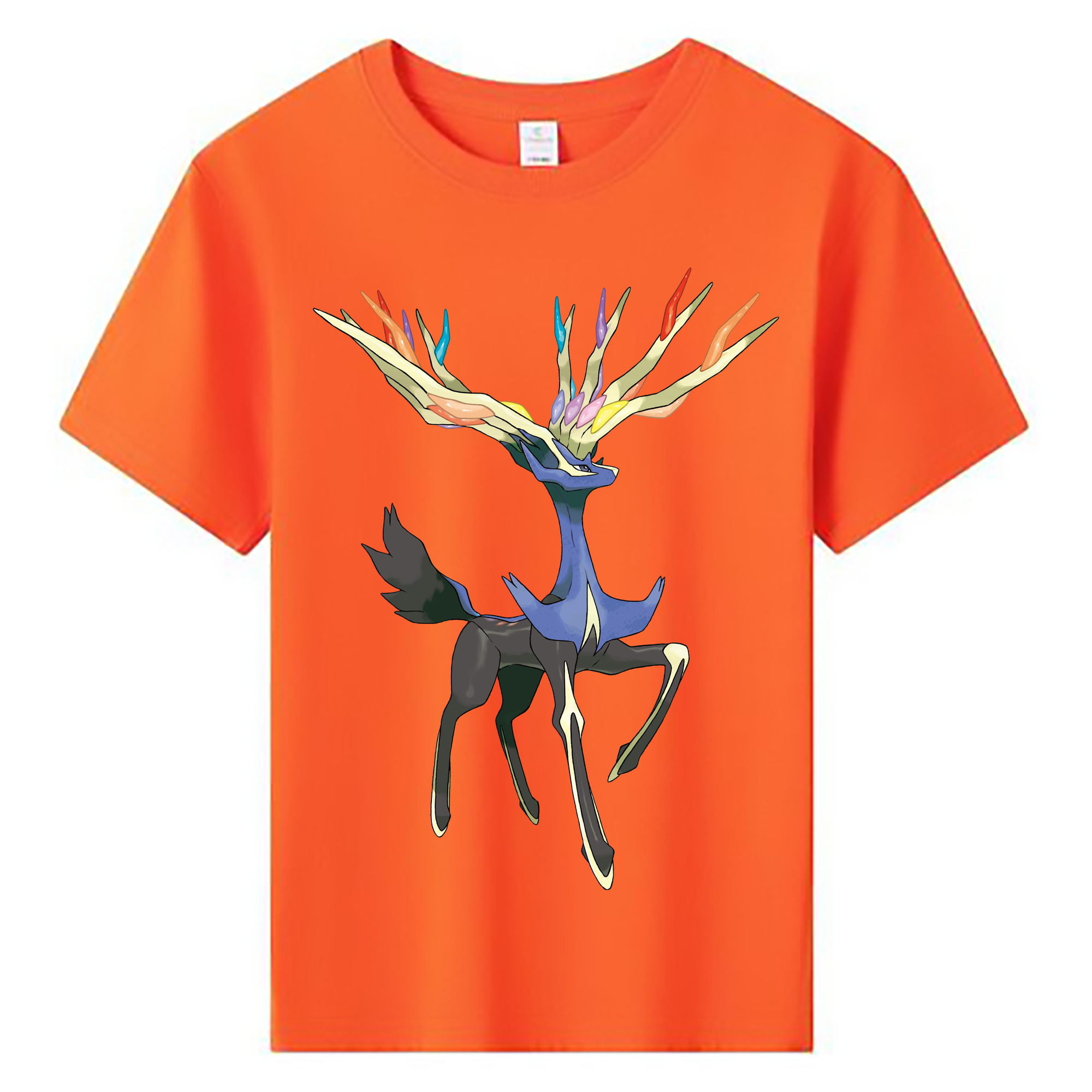 （画像用） ポケットモンスター Pokémon 綿100％キッズTシャツ（フロントプリント）