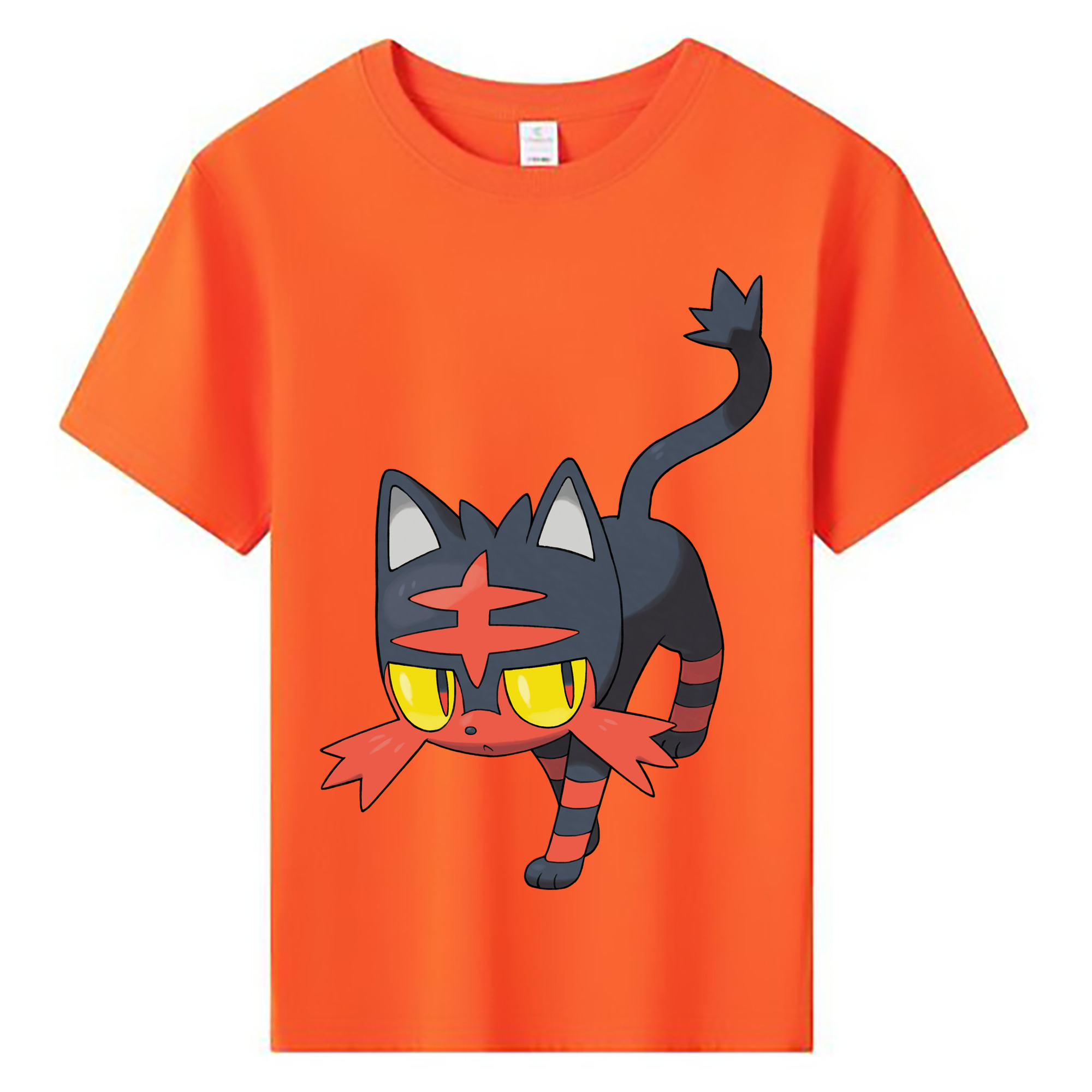 （画像用） ポケットモンスター Pokémon 綿100％キッズTシャツ（フロントプリント）
