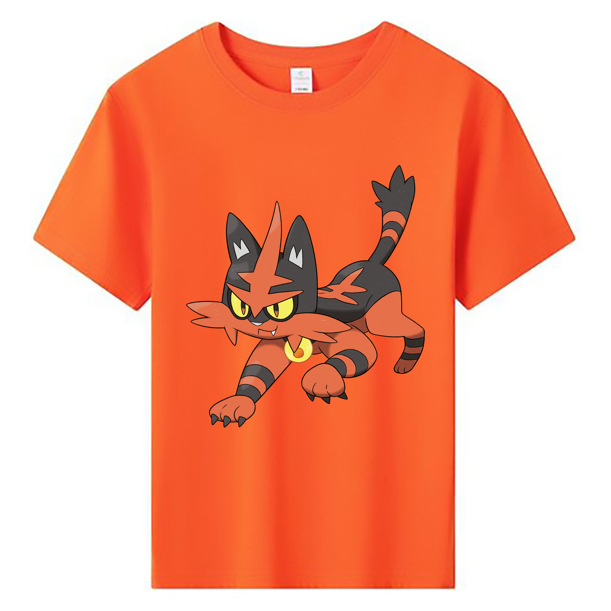 （画像用） ポケットモンスター Pokémon 綿100％キッズTシャツ（フロントプリント）