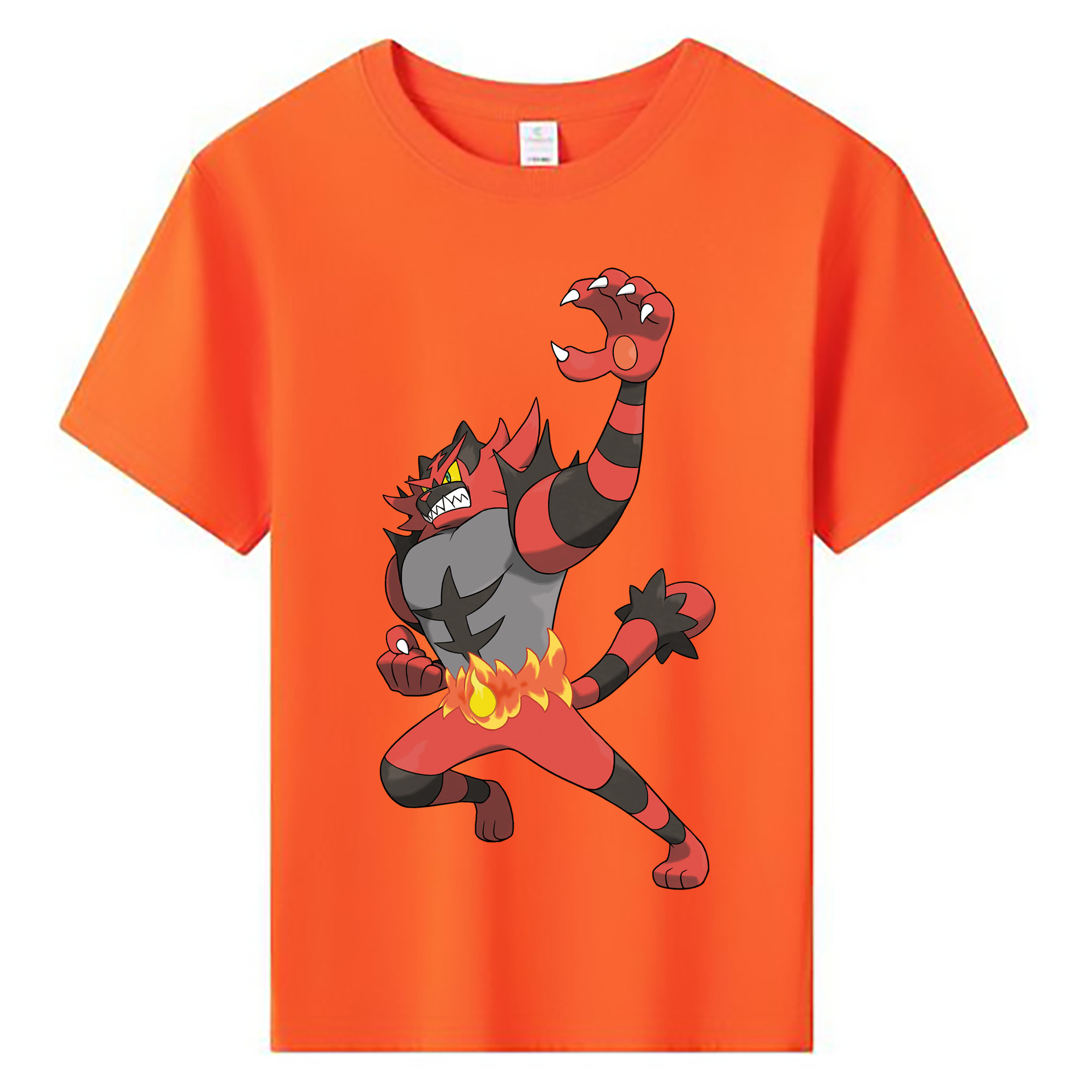 （画像用） ポケットモンスター Pokémon 綿100％キッズTシャツ（フロントプリント）