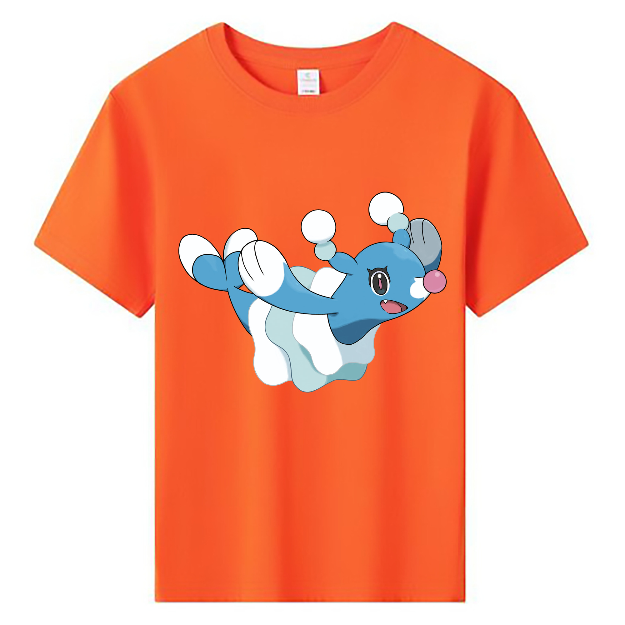 （画像用） ポケットモンスター Pokémon 綿100％キッズTシャツ（フロントプリント）