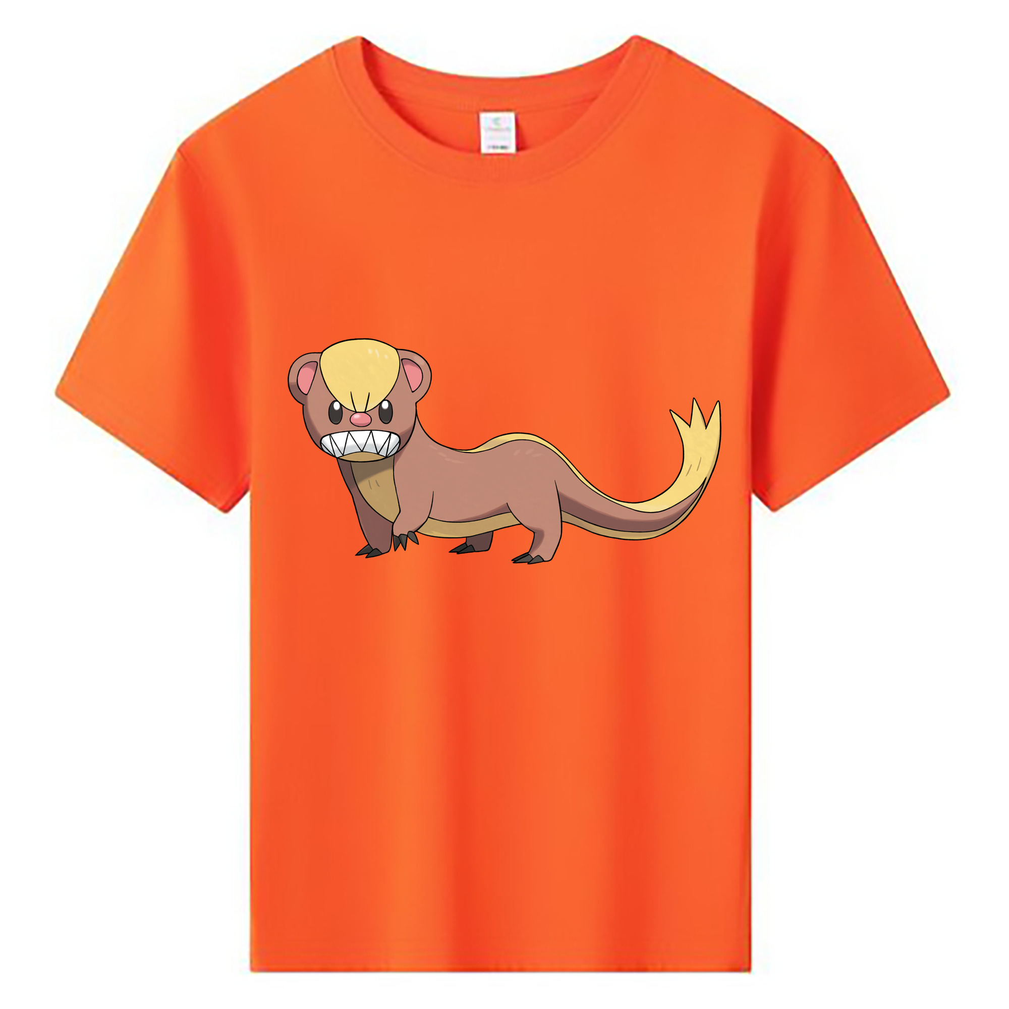 （画像用） ポケットモンスター Pokémon 綿100％キッズTシャツ（フロントプリント）
