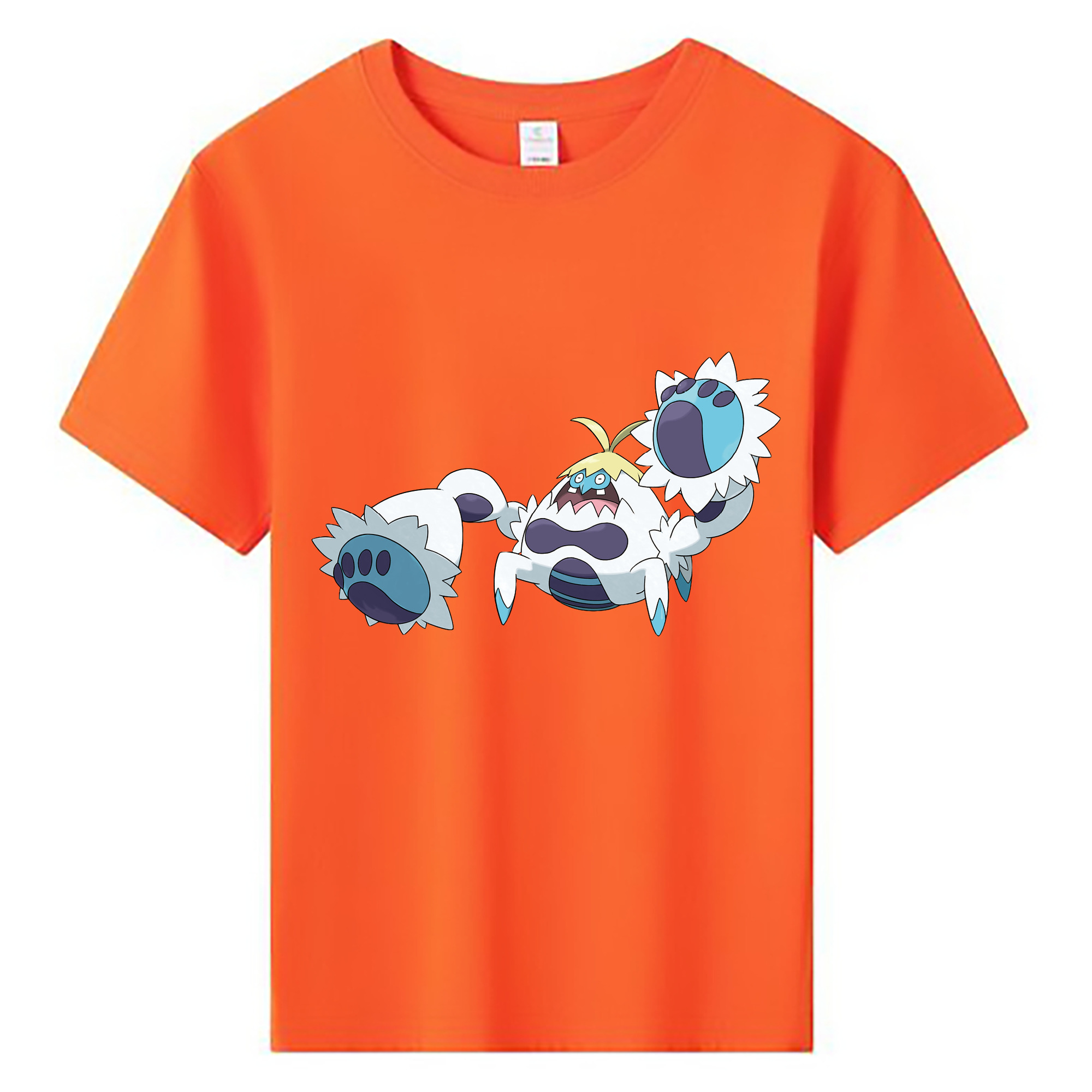 （画像用） ポケットモンスター Pokémon 綿100％キッズTシャツ（フロントプリント）