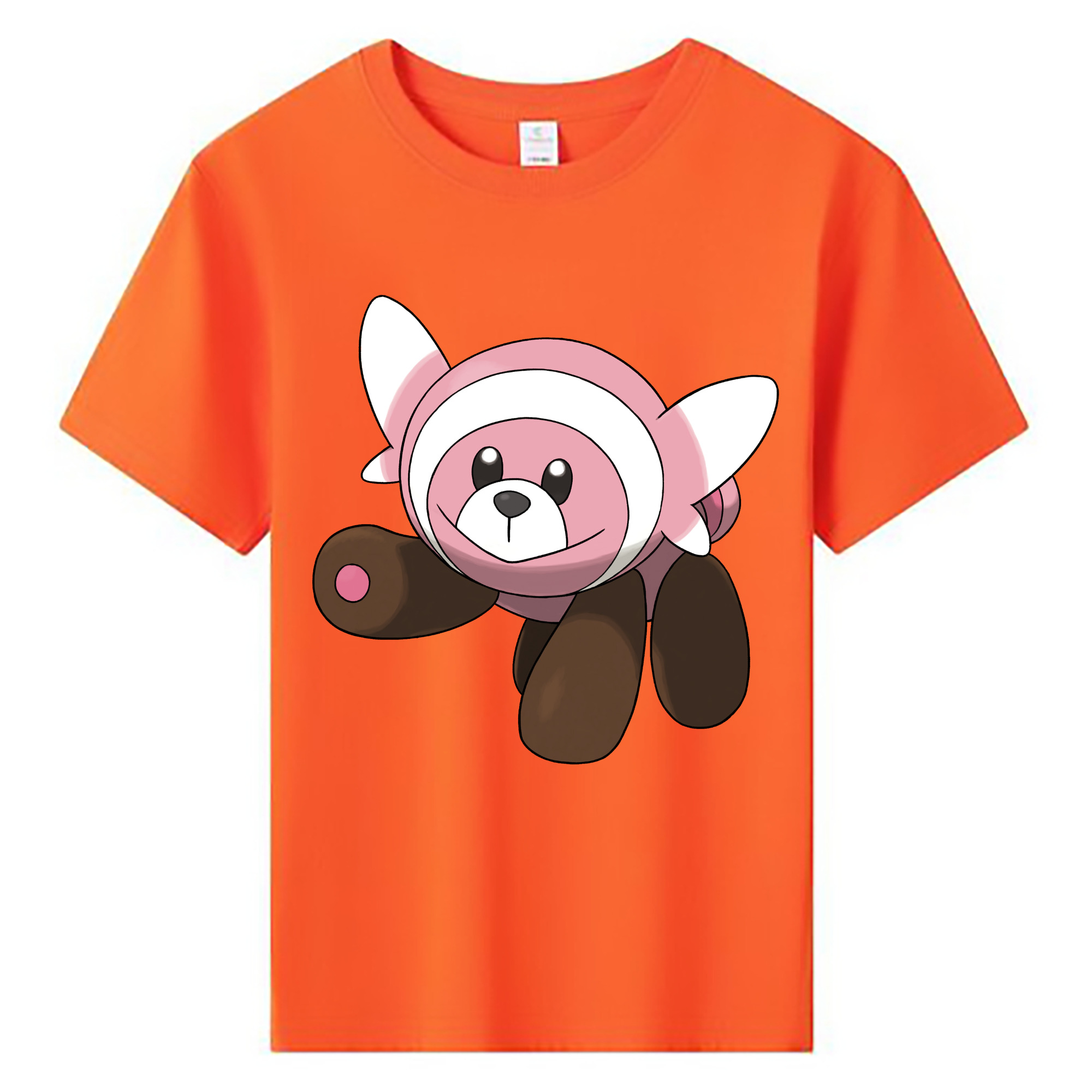 （画像用） ポケットモンスター Pokémon 綿100％キッズTシャツ（フロントプリント）